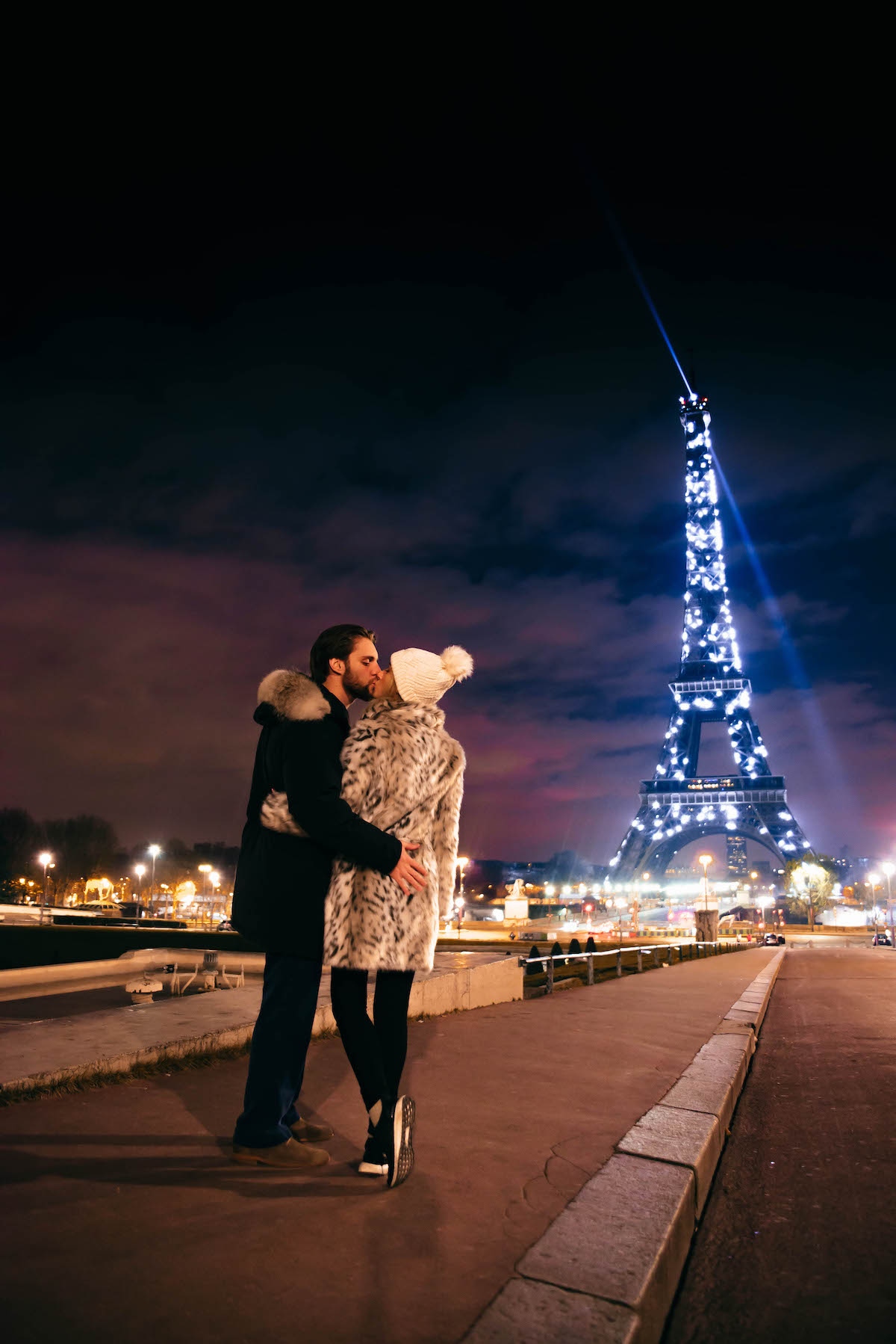 Eiffel Tower Light Show