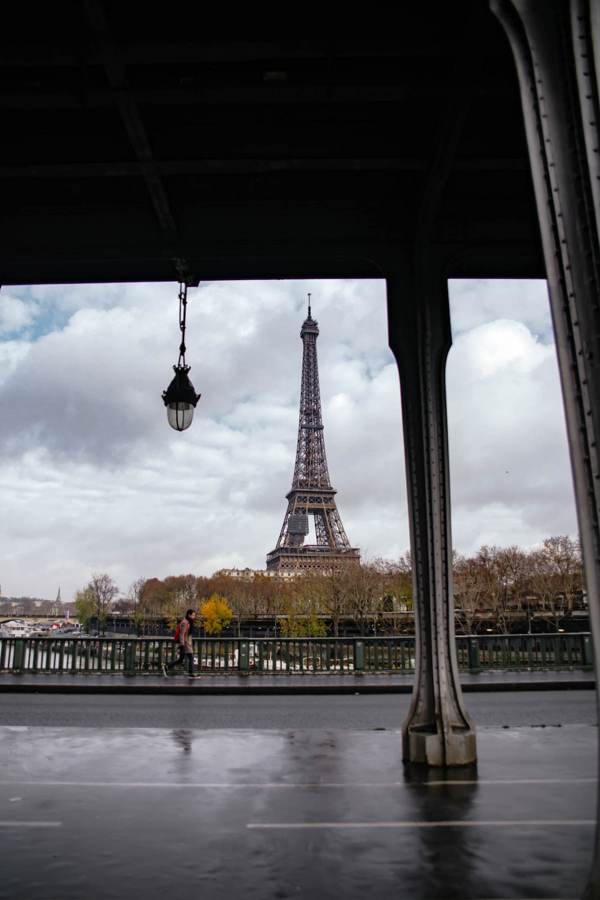 Eiffel Tower View From Pont de Bir-Hakeim