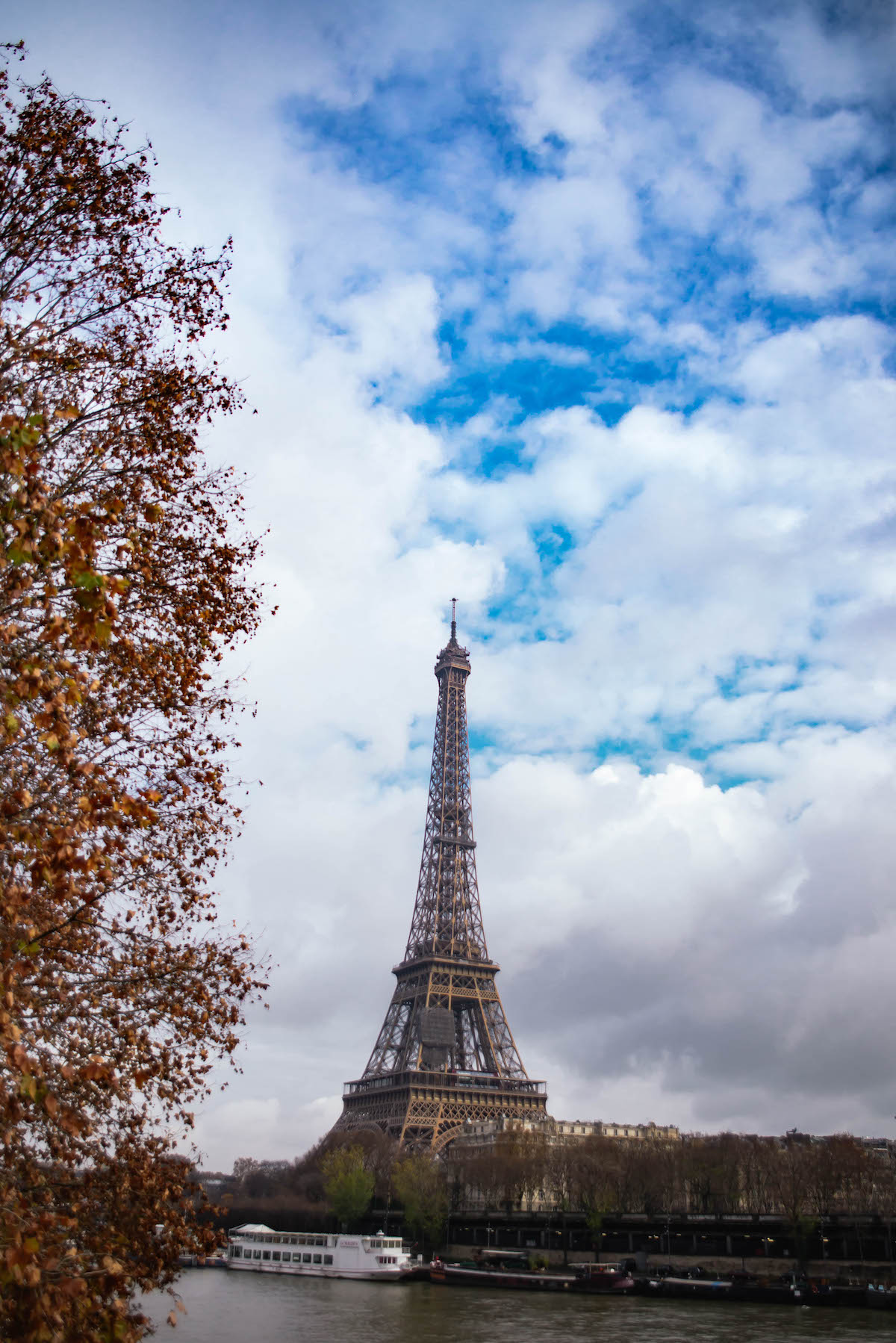 Eiffel Tower View From Pont de Bir-Hakeim