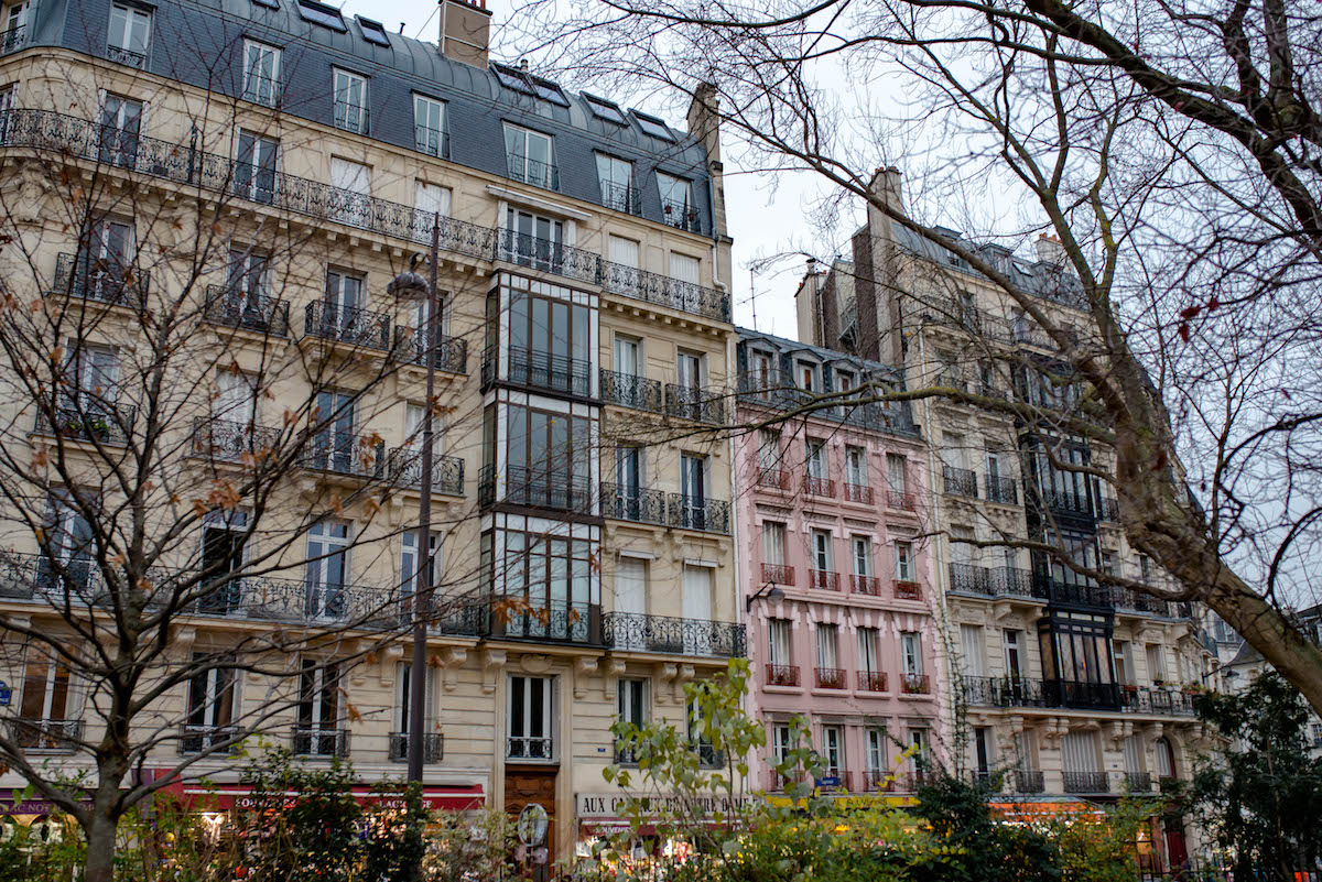 Paris Apartment Buildings