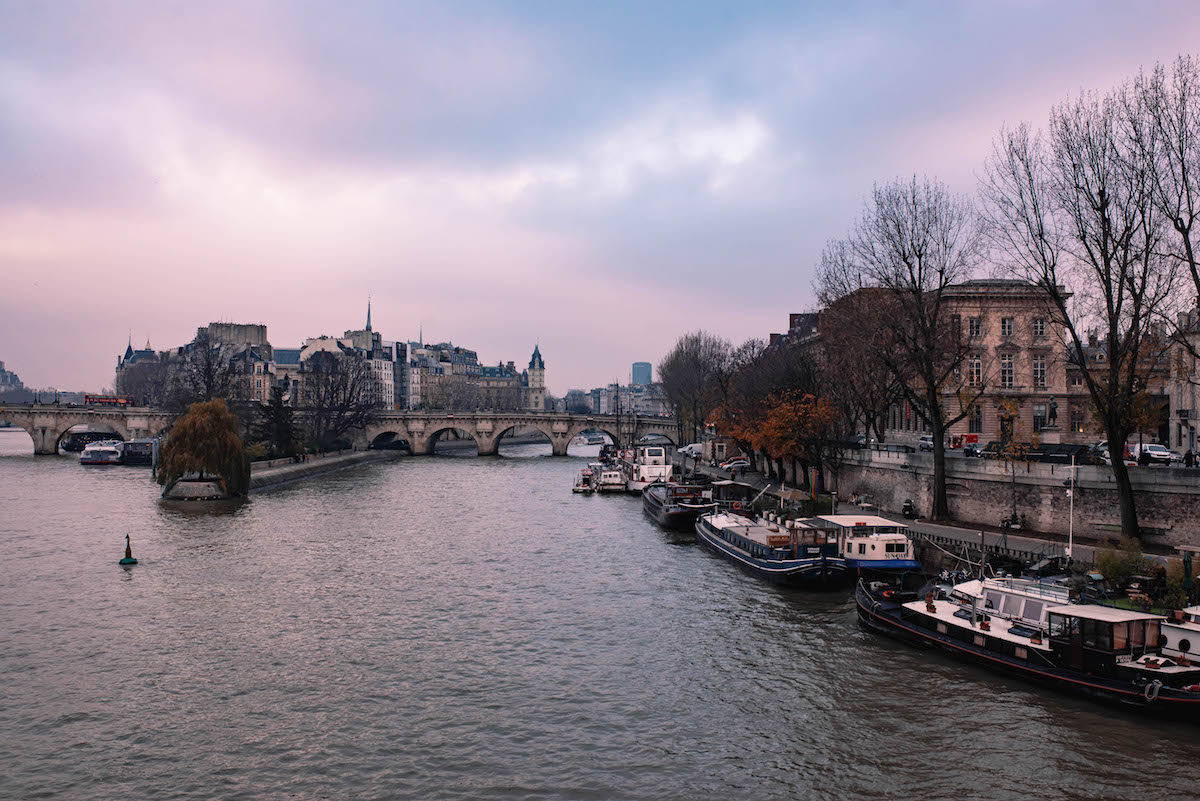 Paris Pastel Sunset