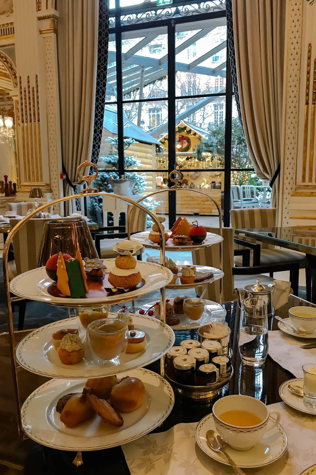 Peninsula Paris Holiday High Tea Service