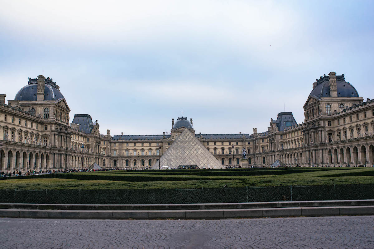 The Louvre Paris Pyramid