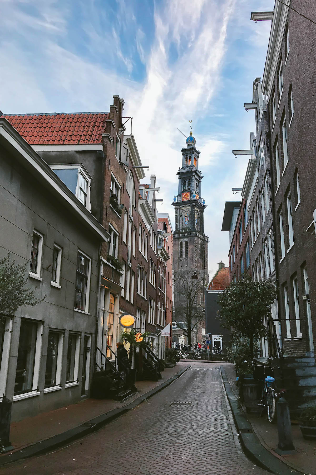 Tour de l'horloge d'Amsterdam