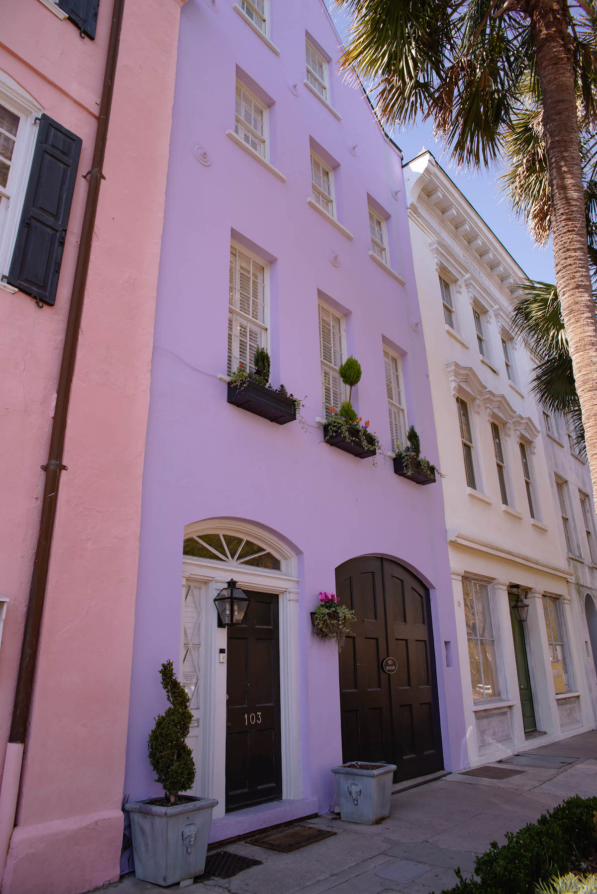 Rainbow Row Charleston