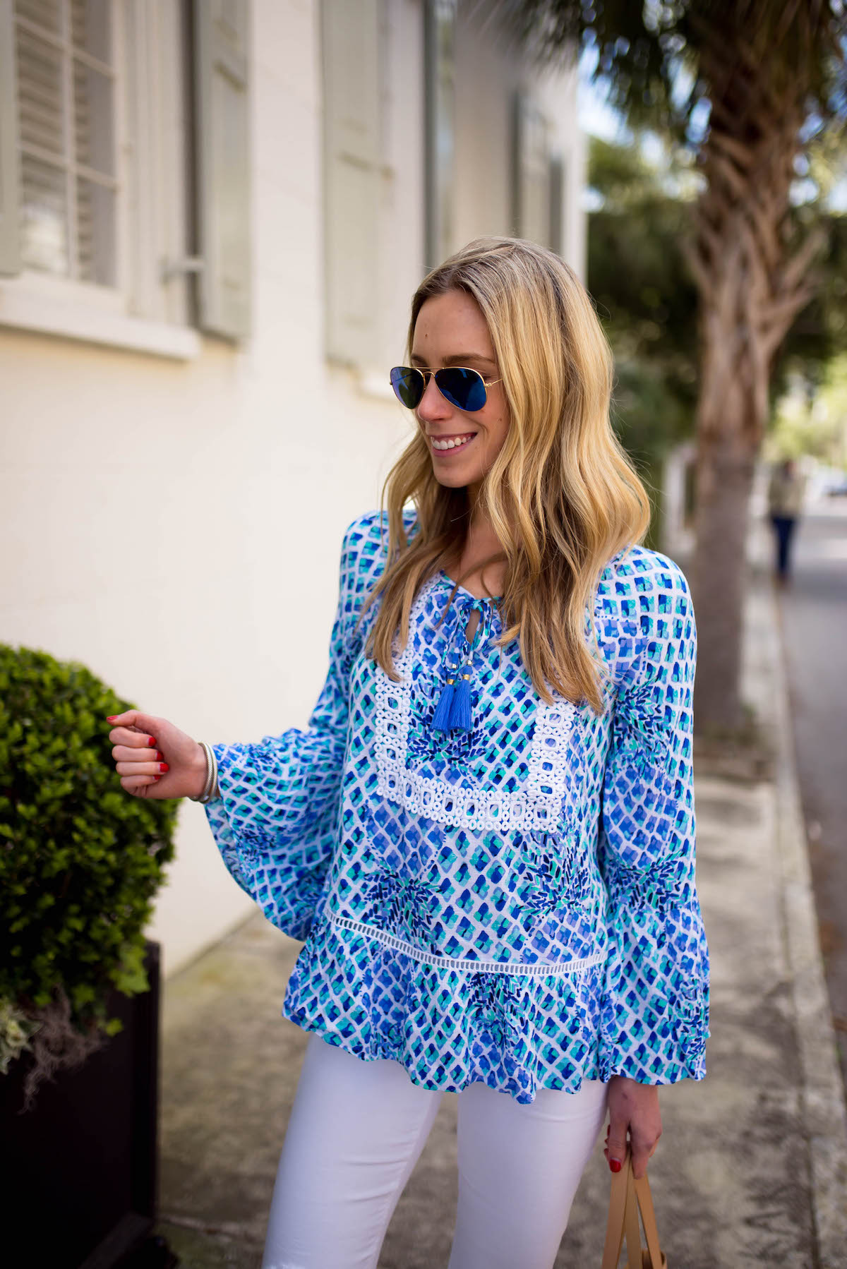 Lilly pulitzer clearance peplum top