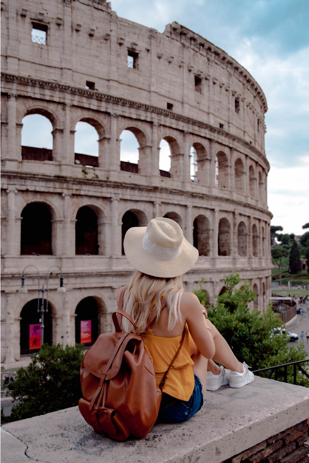 Roman Colosseum View