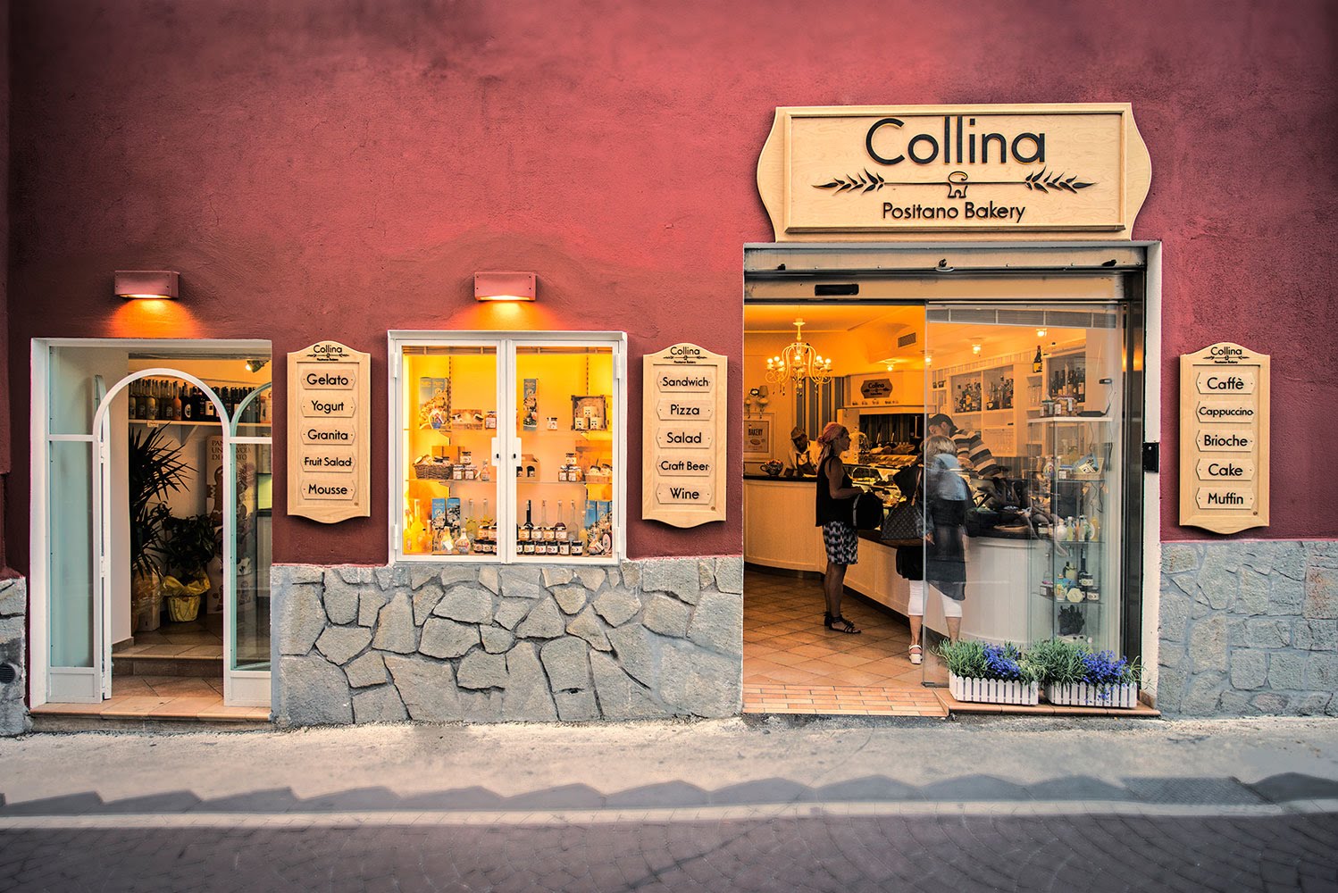 Collina Bakery Positano Italy