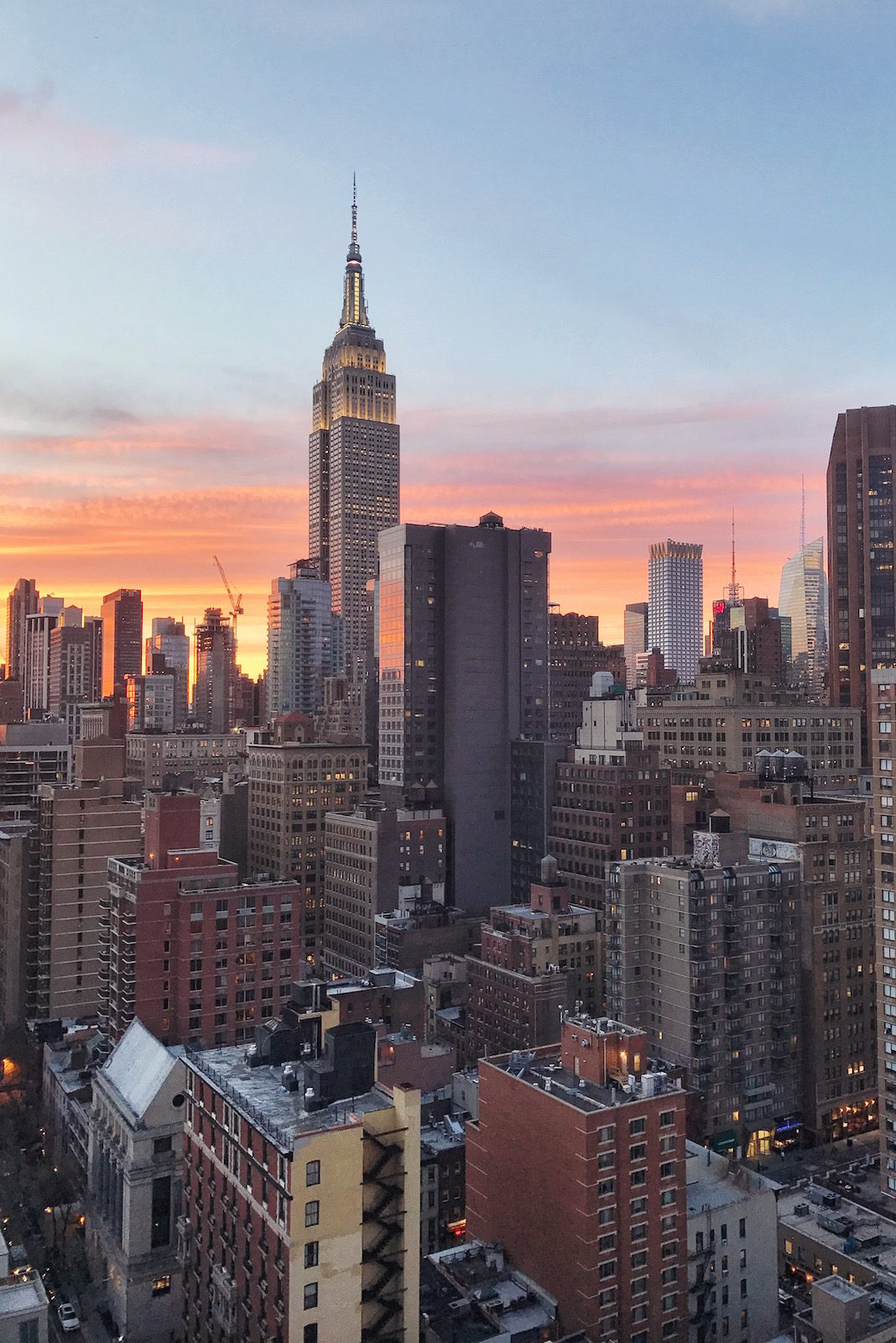 New York City Rooftop View