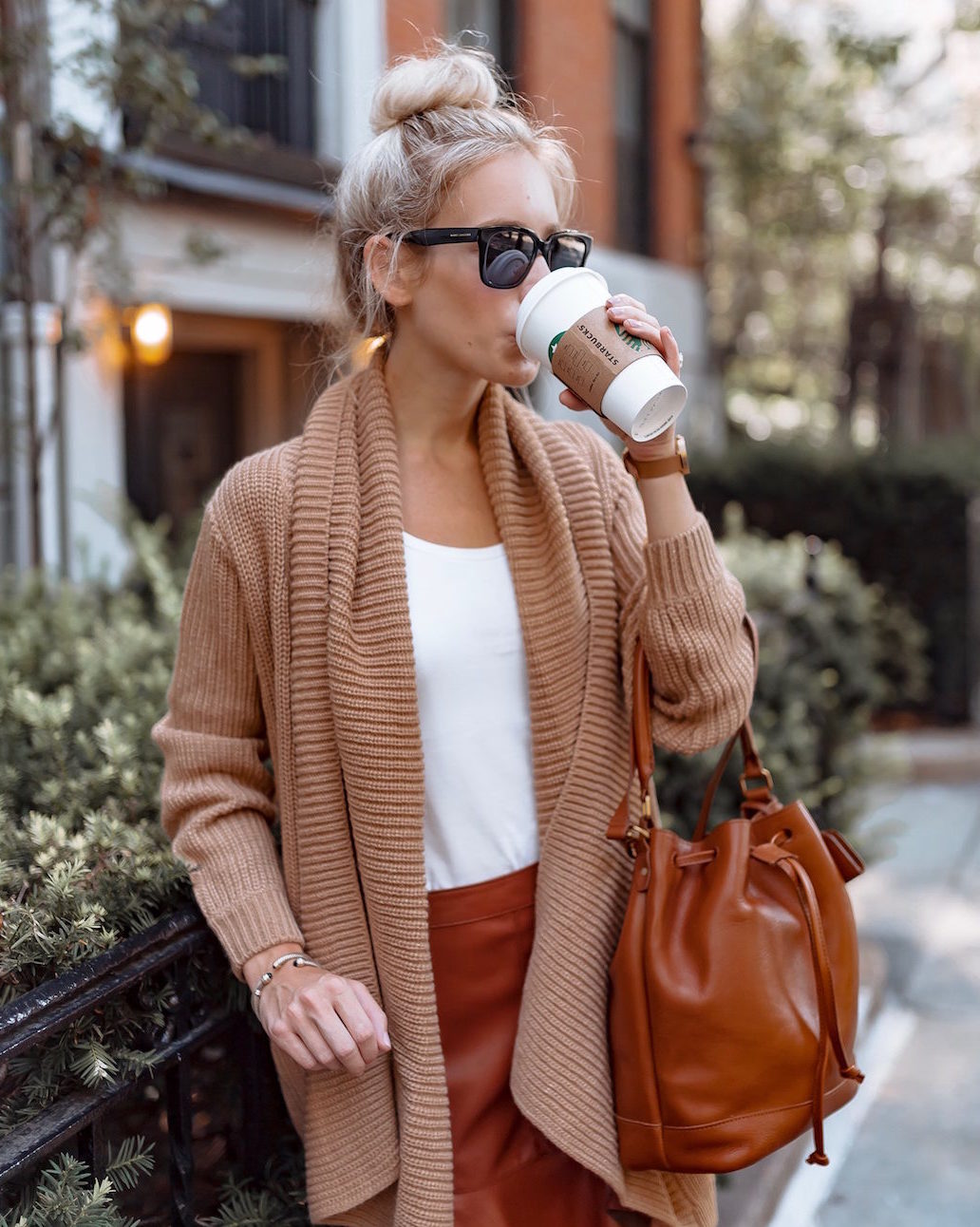 Styling Short Skirts For Fall. Weather