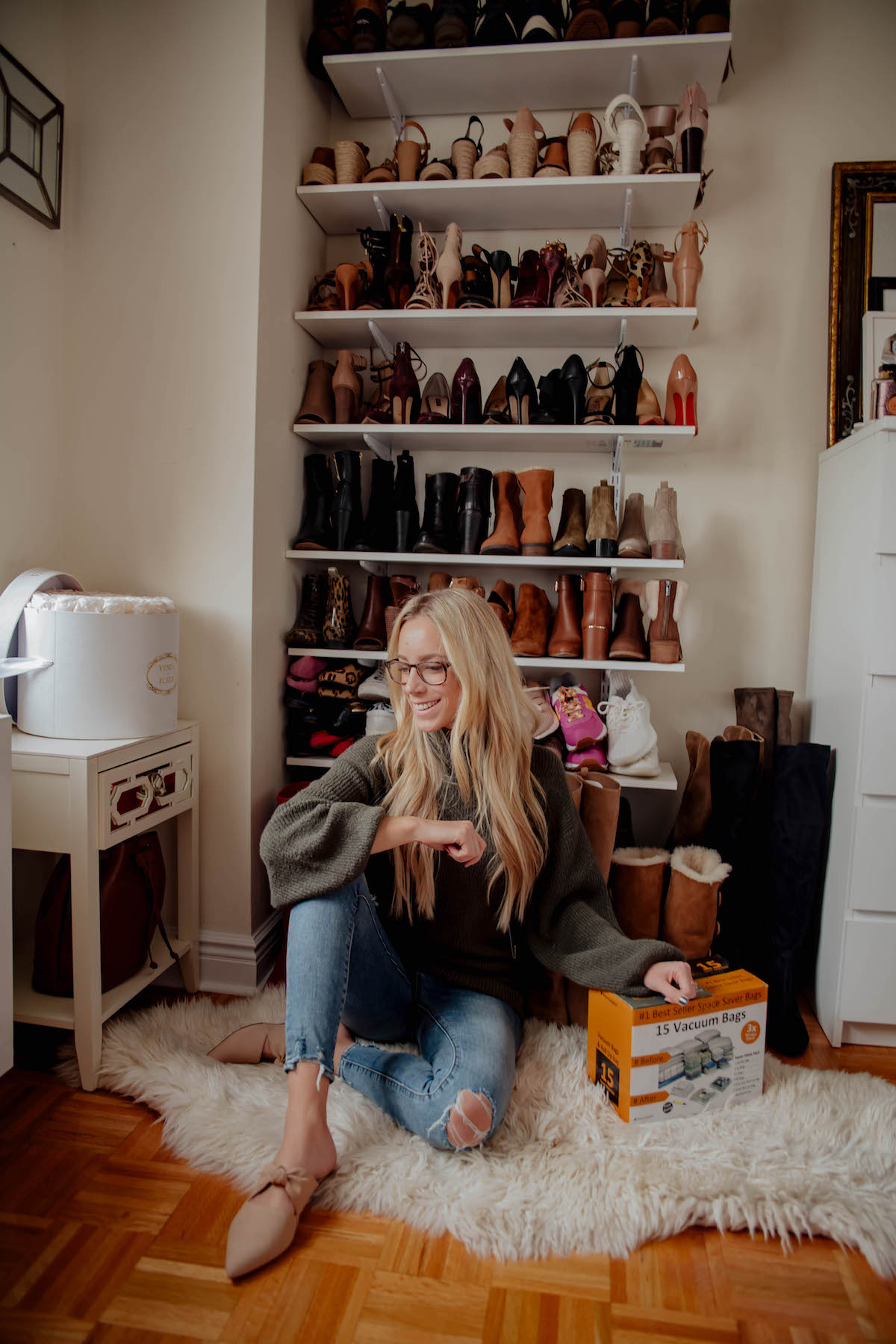 How To Hang Shoe Shelves + A Hat Wall - Katie's Bliss