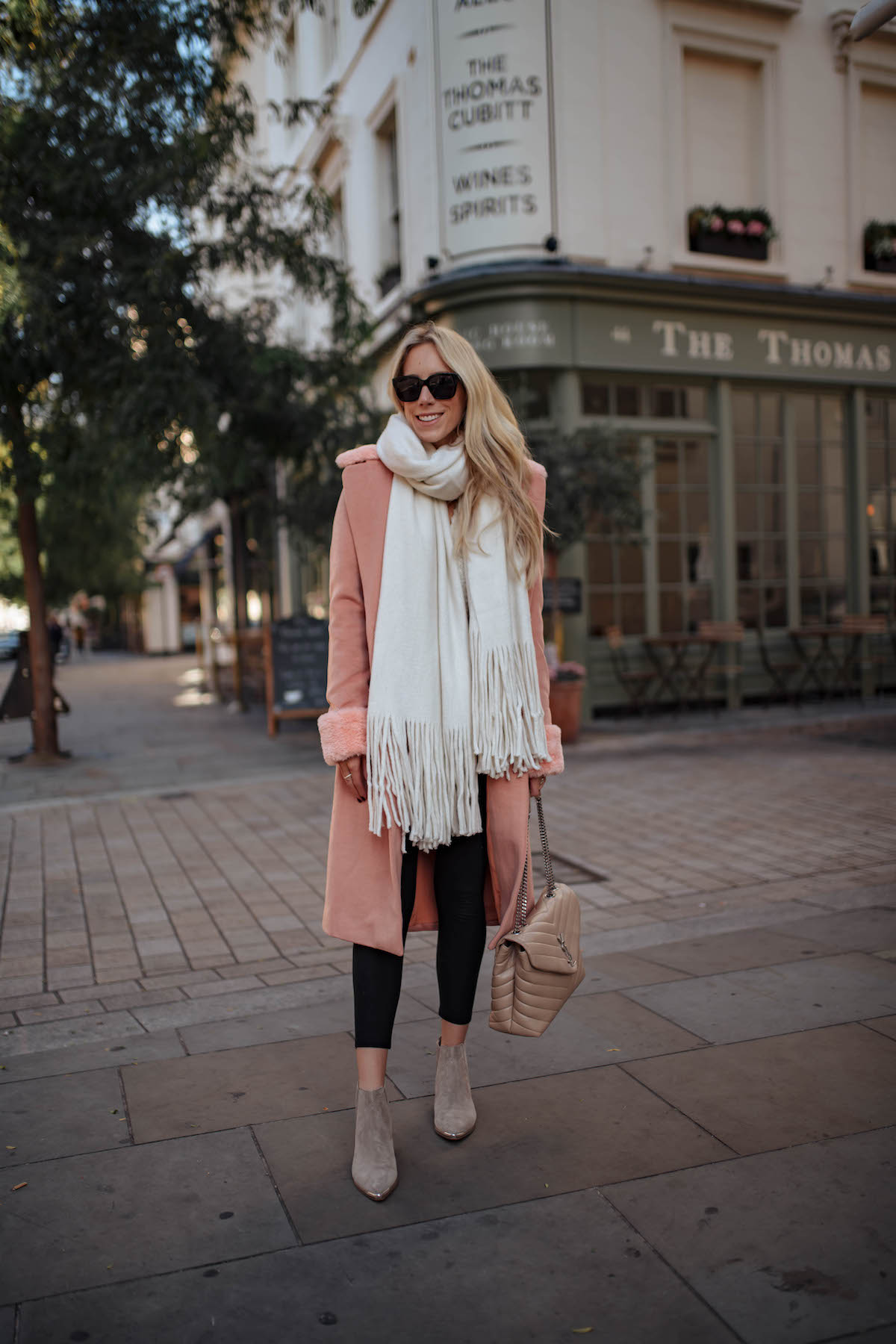 Long Pink Coat