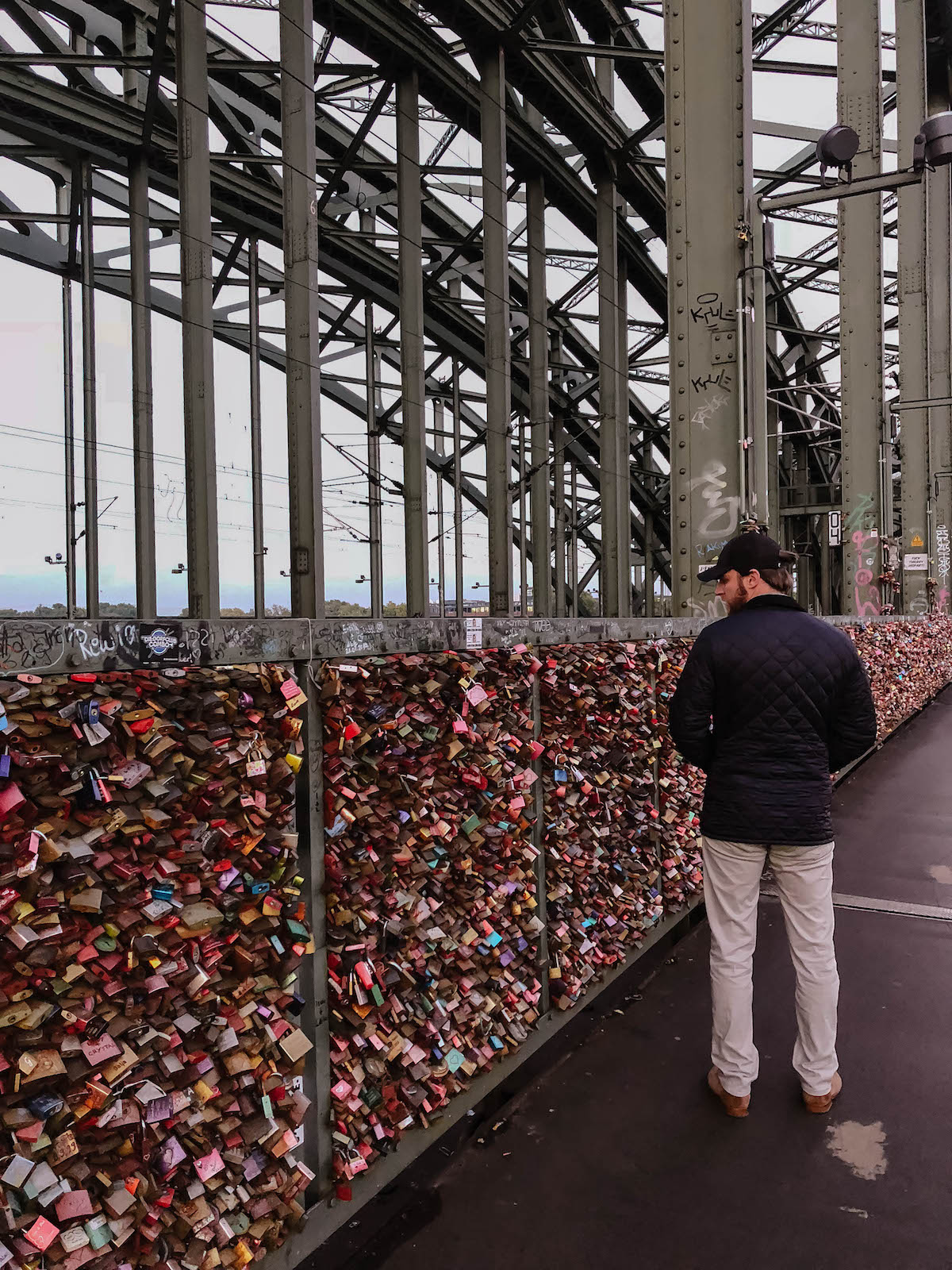 Cologne Germany Lock Bridge