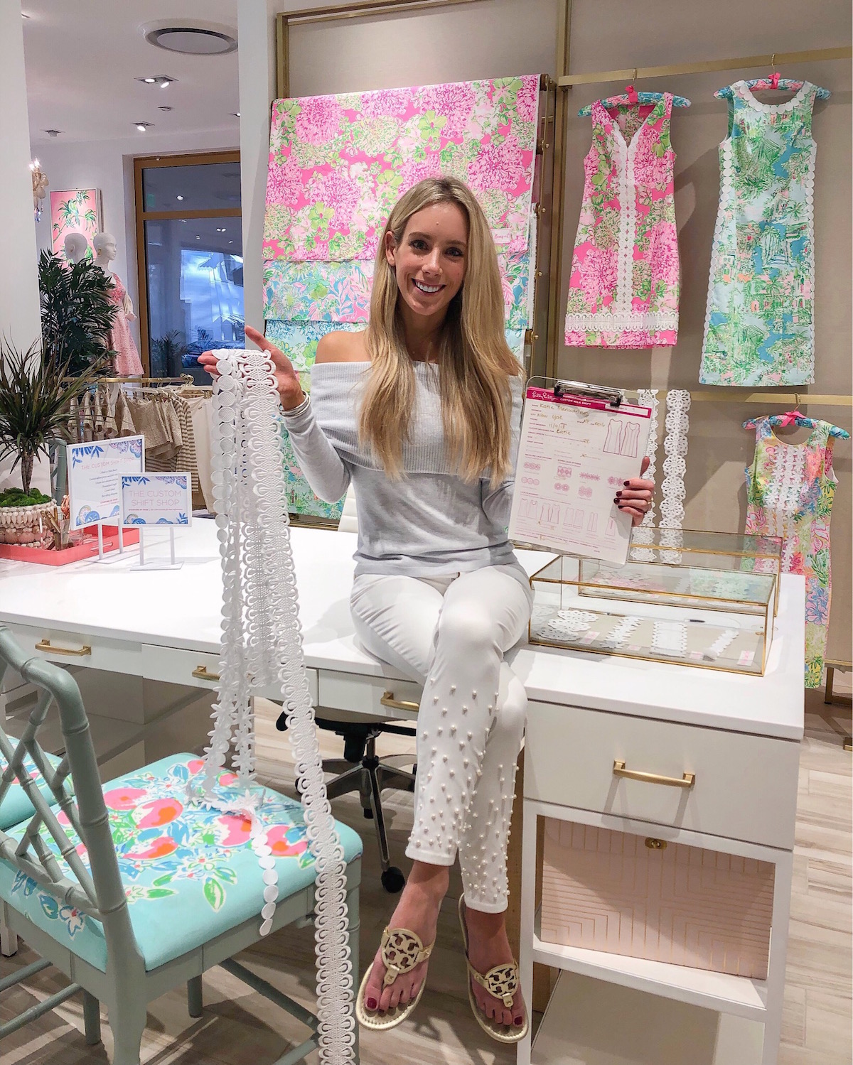 Lilly Pullitzer Custom Shift Dress + 60th Anniversary Party in Palm Beach -  Katie's Bliss