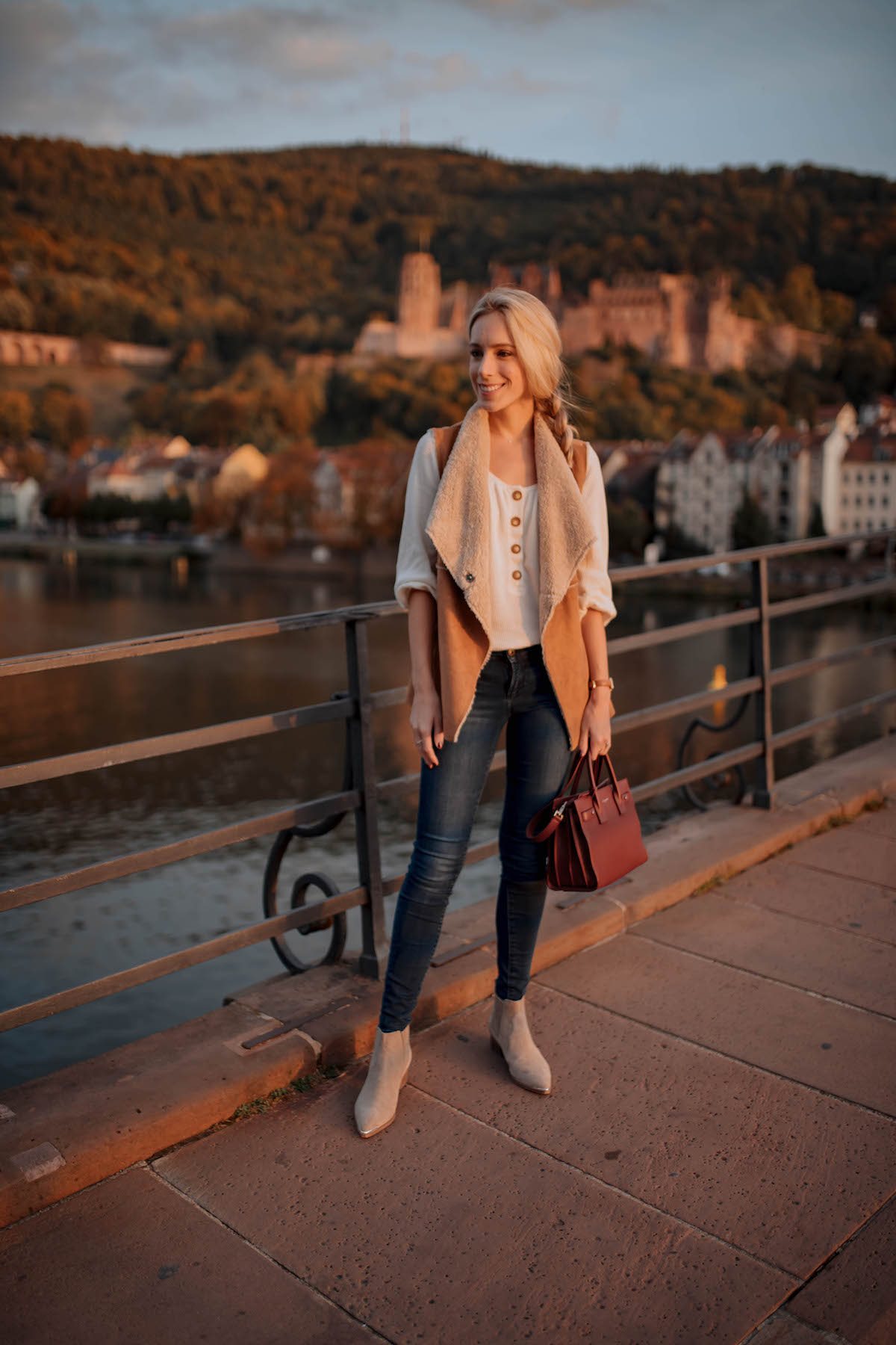 Shearling Vest