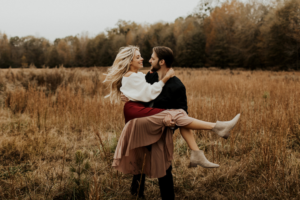 engagement shoot dresses