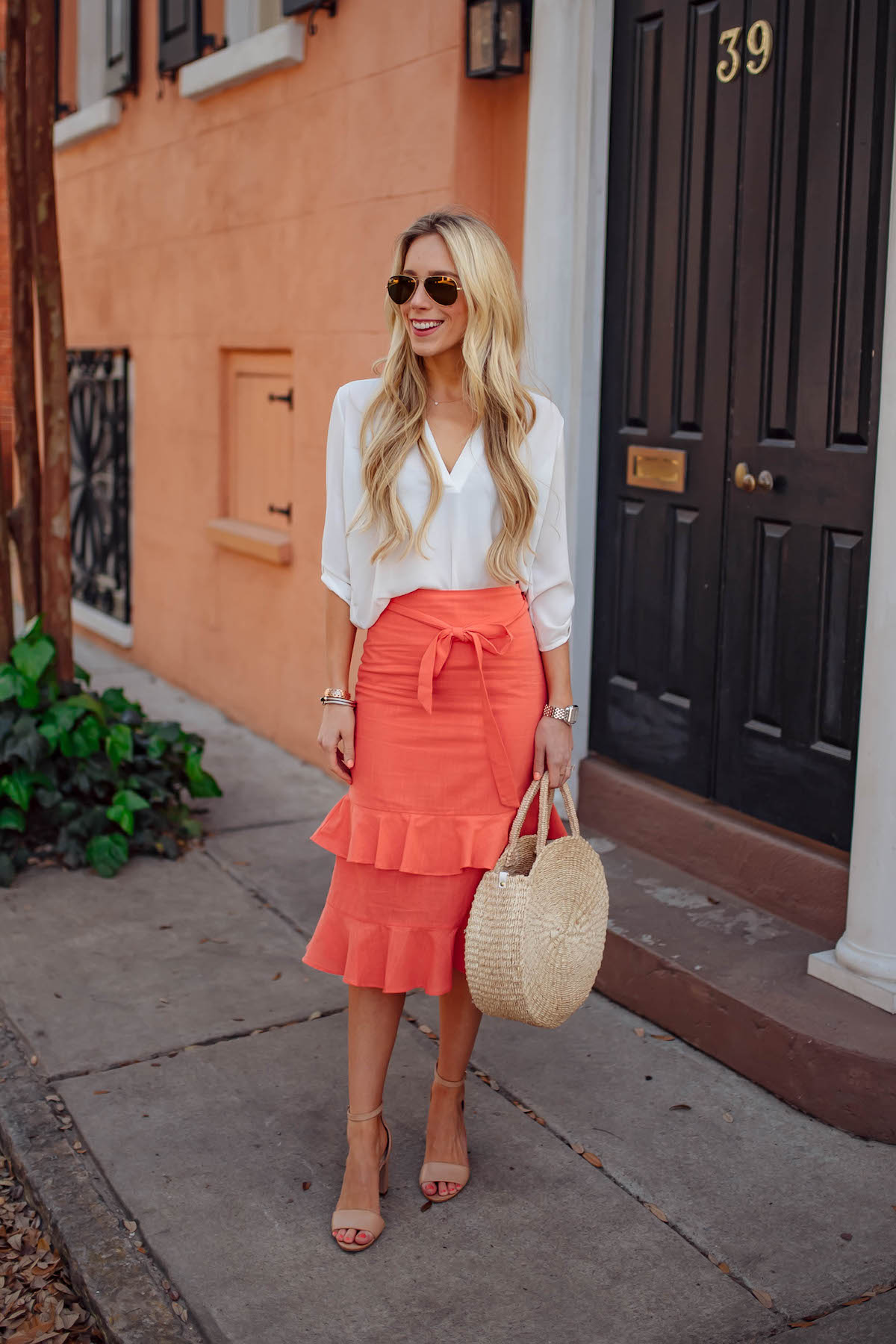 Midi skirt 2025 date outfit