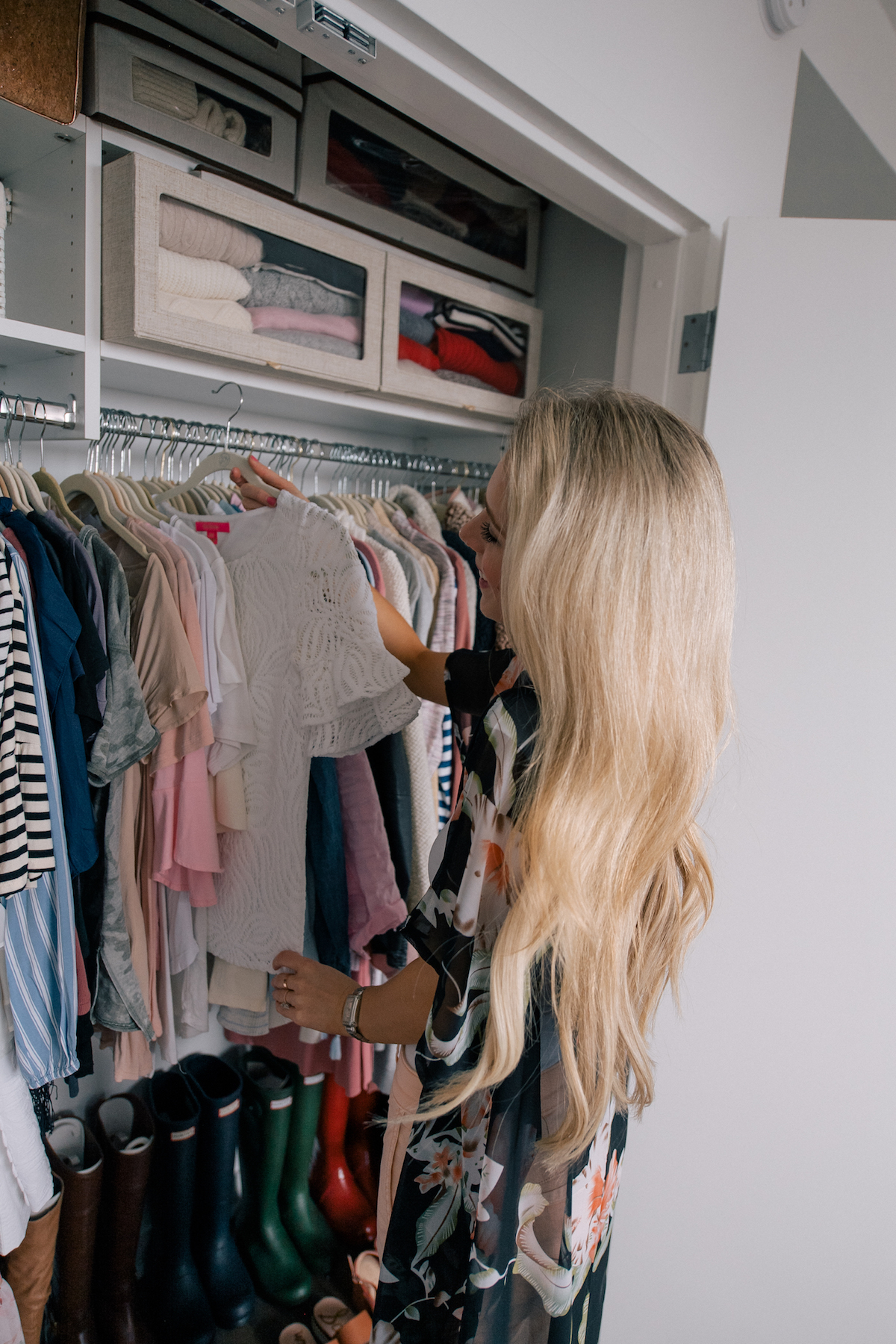 Container Store Closet Organization