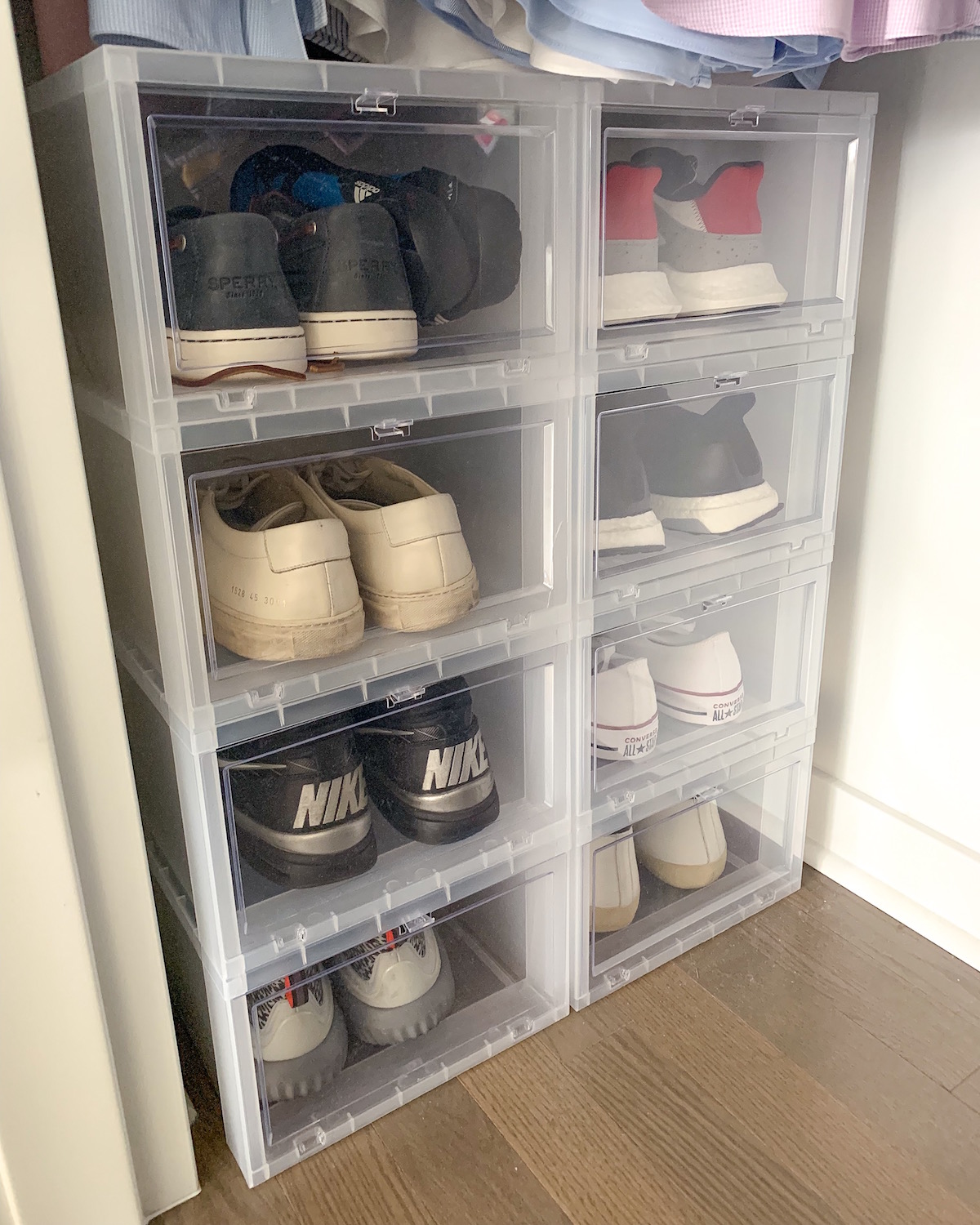 Container Store Drop Front Shoe Boxes