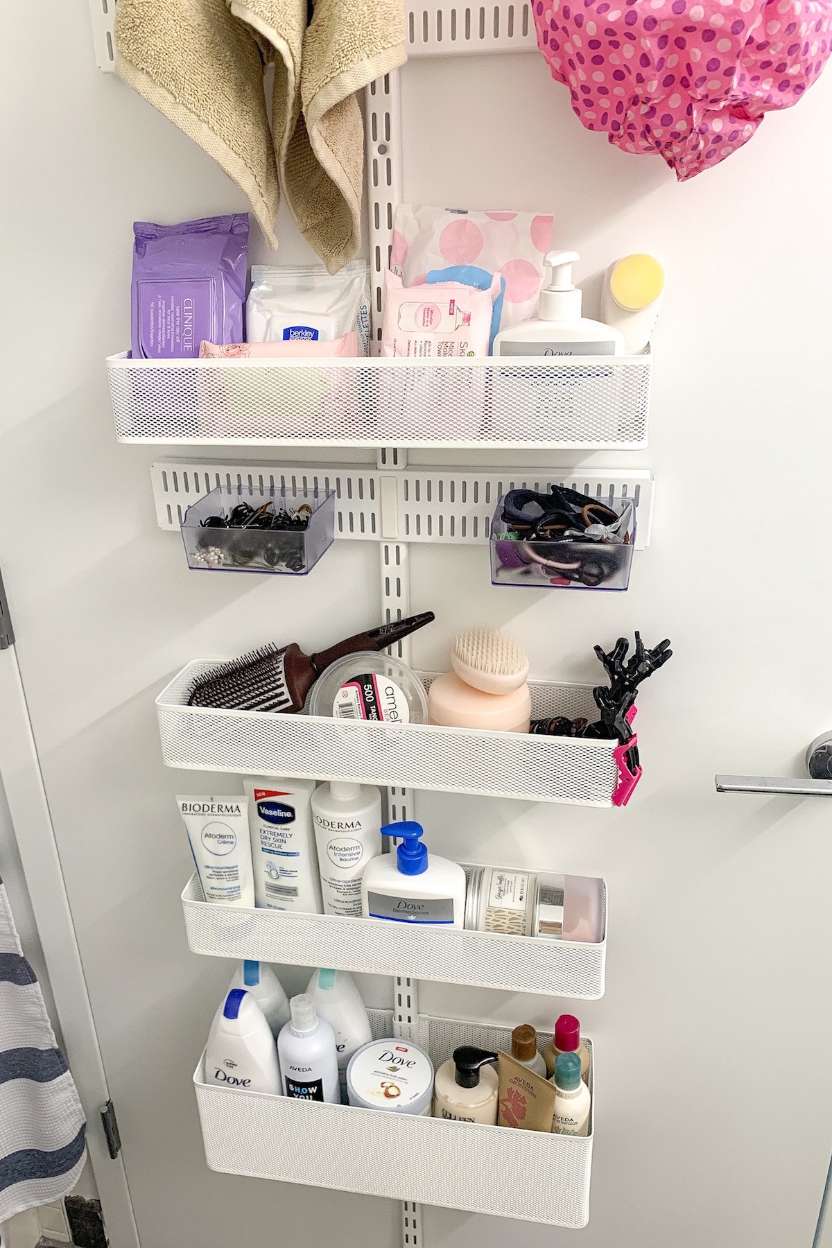 Container Store Elfa Door Rack