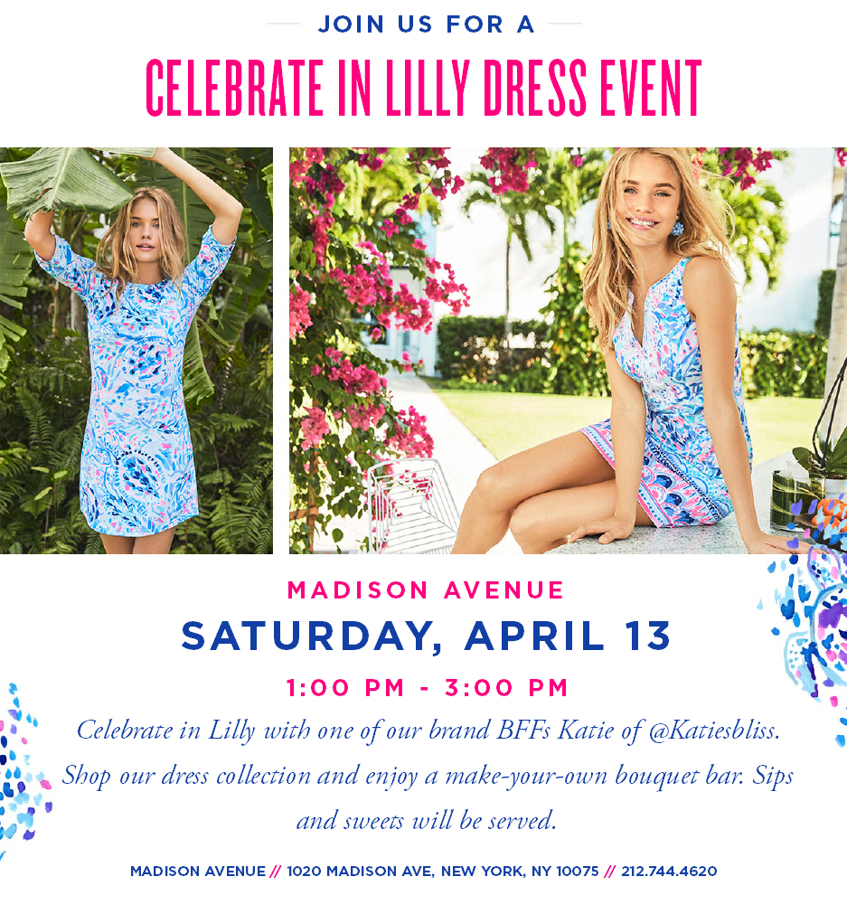 Katie's Bliss Lilly Pulitzer Store Event