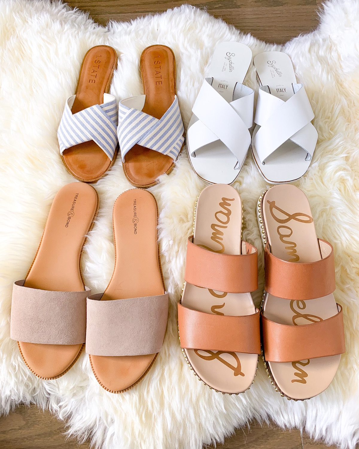 Treasure and bond slide on sale sandal