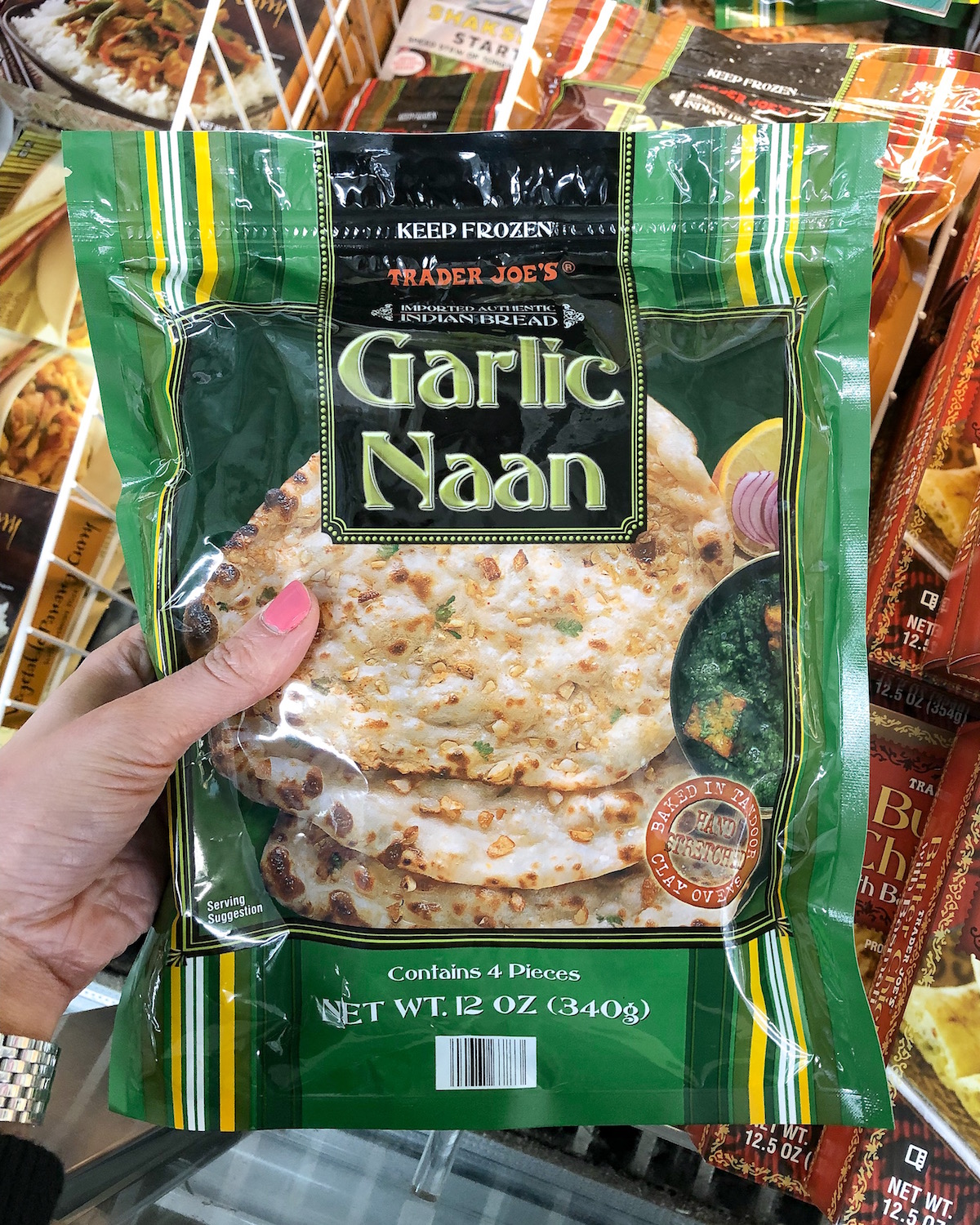 Trader Joes Garlic Naan