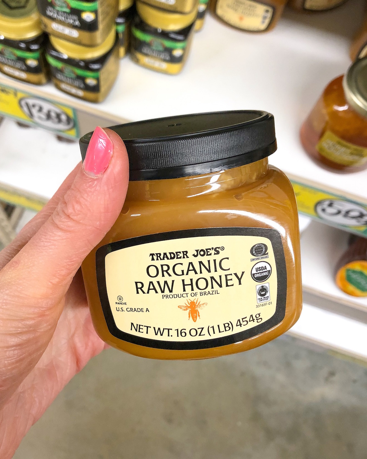 Trader Joes Organic Raw Honey