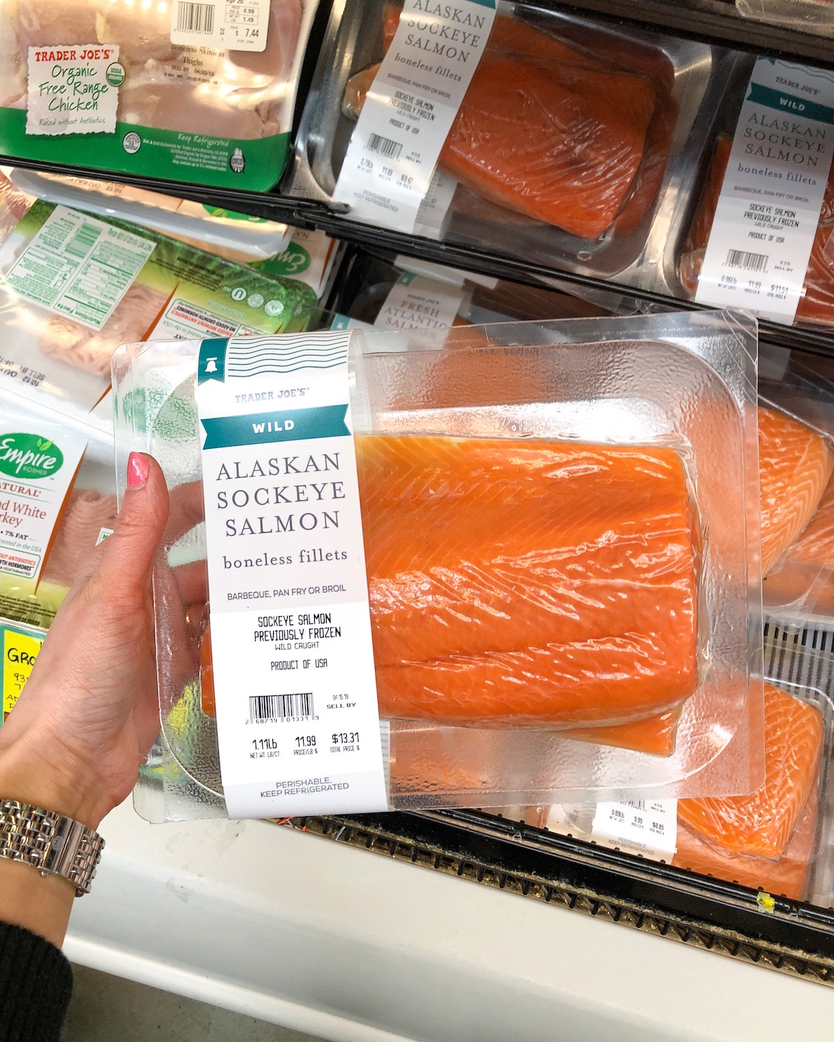 Trader Joes Wild Alaskan Sockeye Salmon