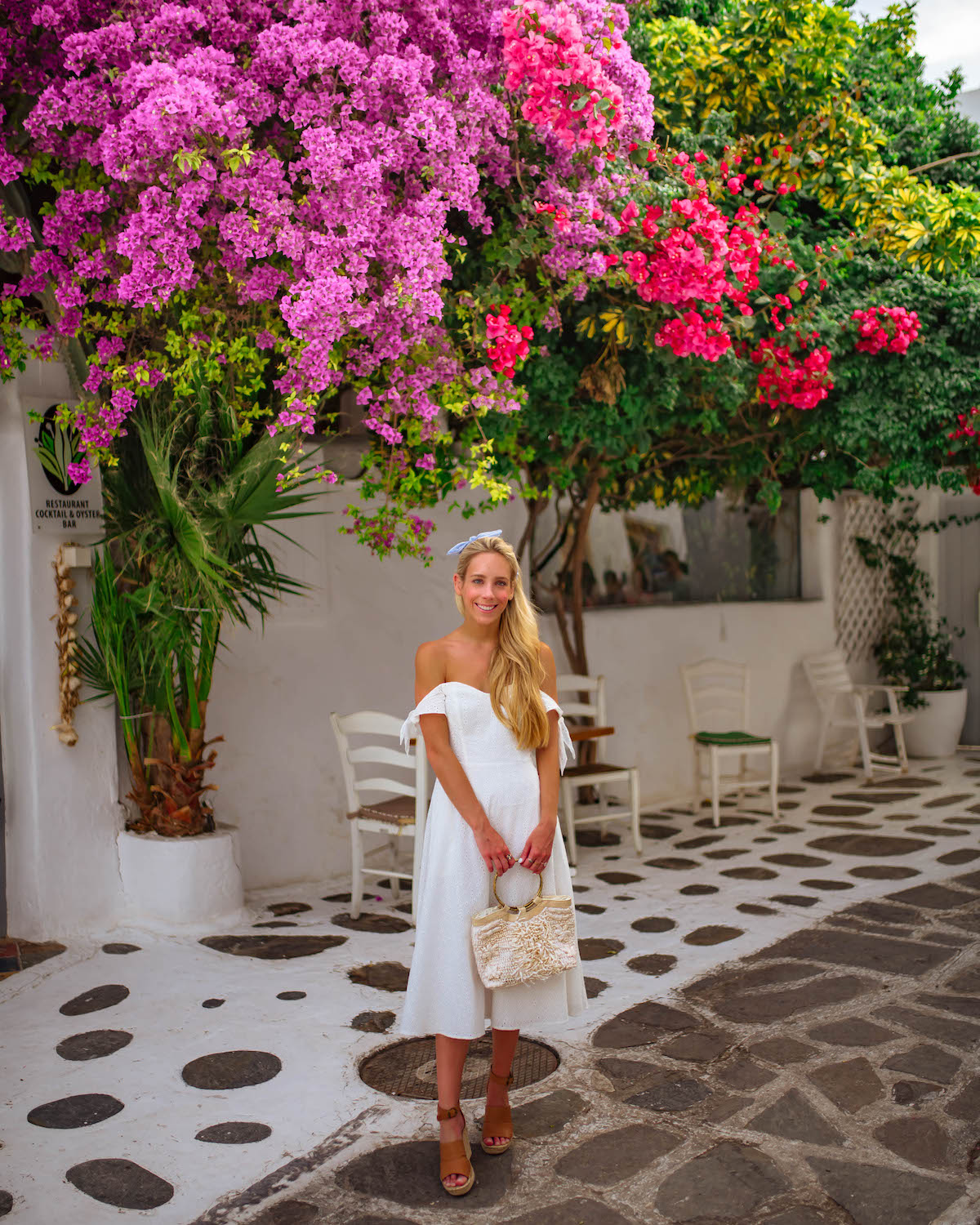 Off The Shoulder White Dress