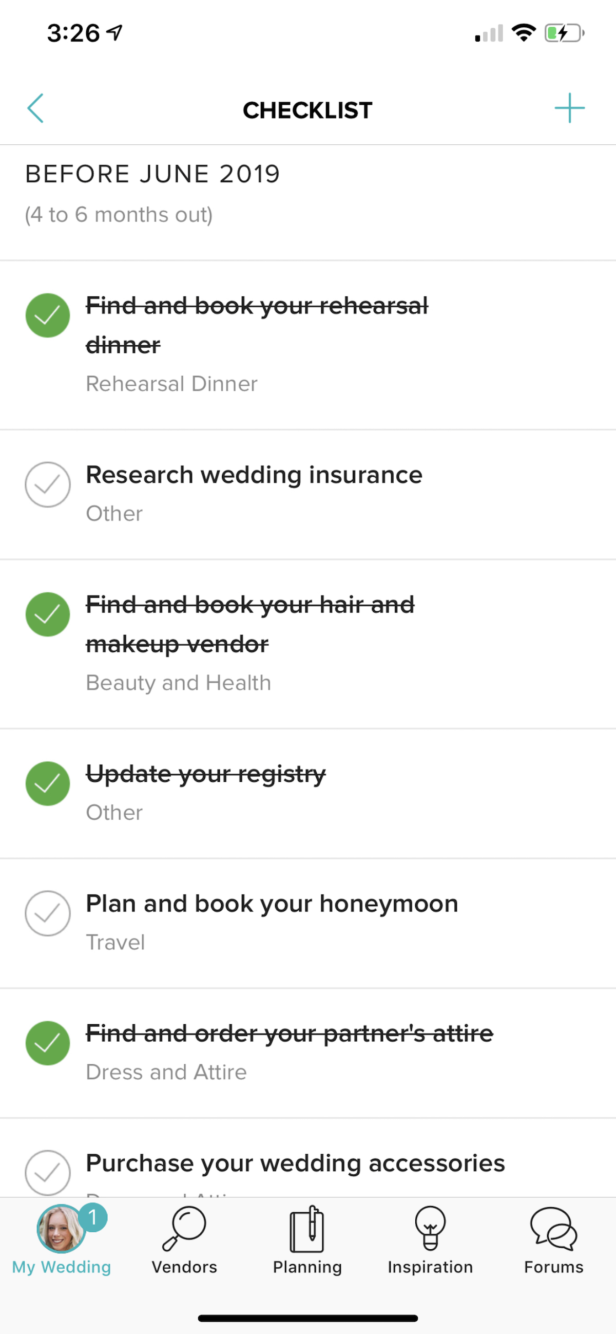 WeddingWire app