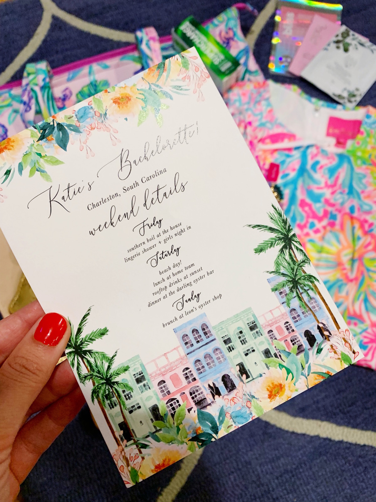 My Charleston Bachelorette Party Itinerary - Katie's Bliss