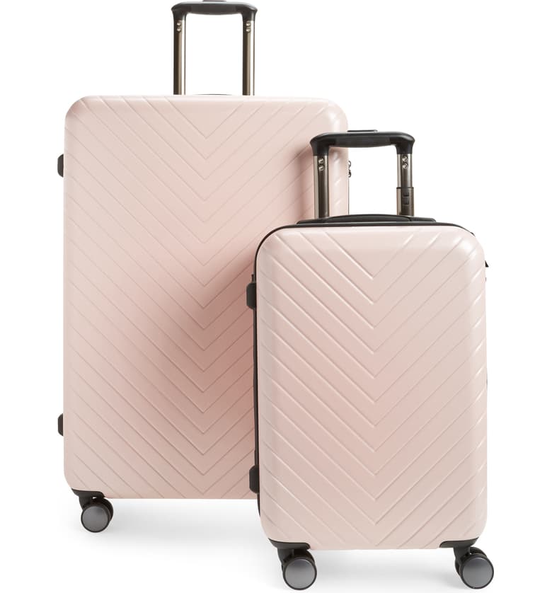 Nordstrom Chevron Spinner Luggage Set