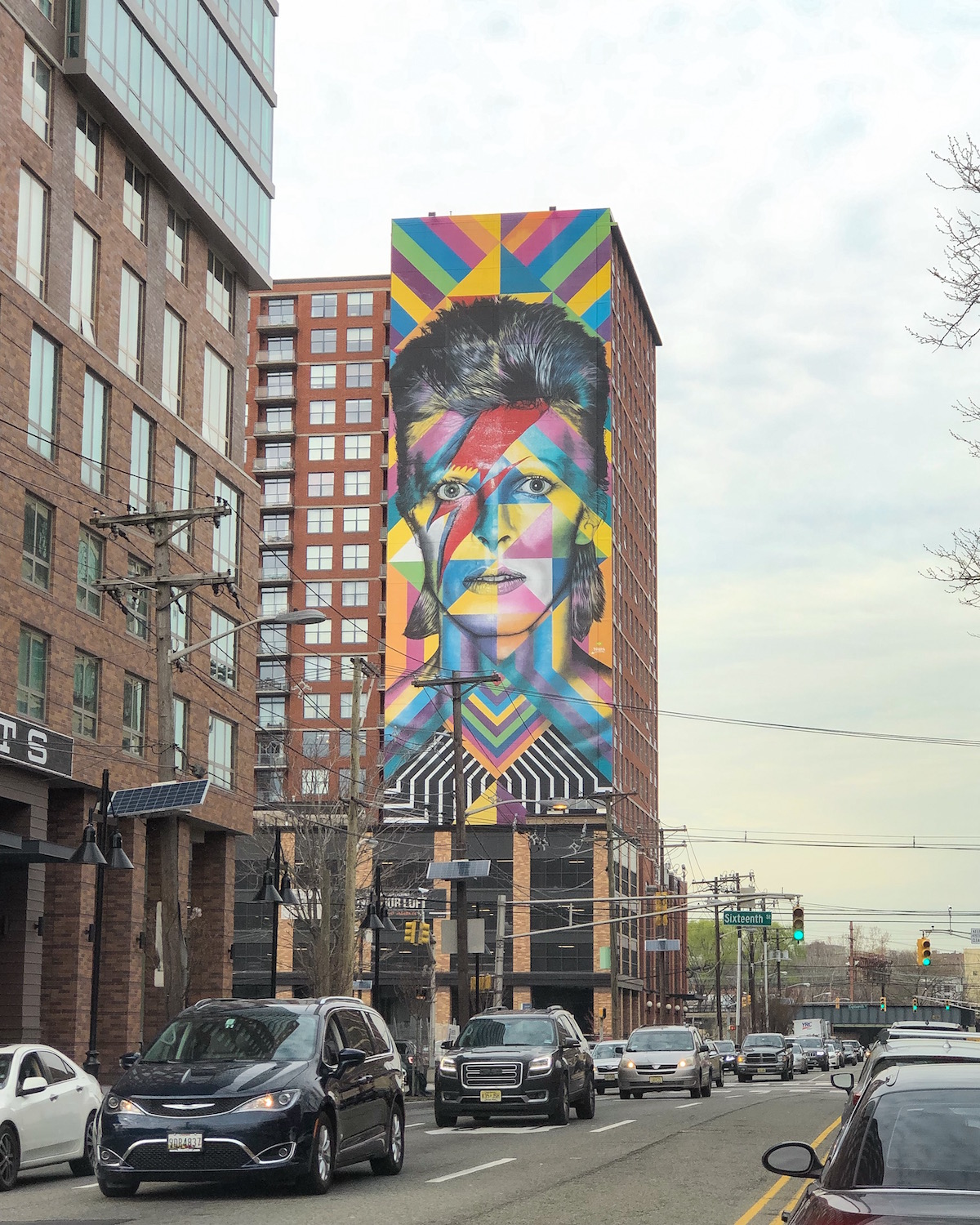 David Bowie Mural Jersey City