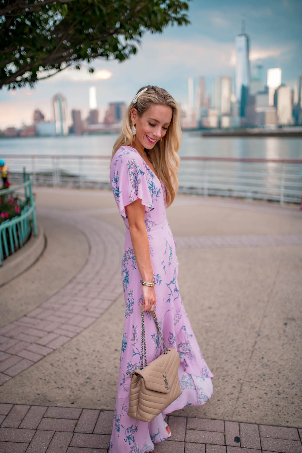 Purple Maxi Dress