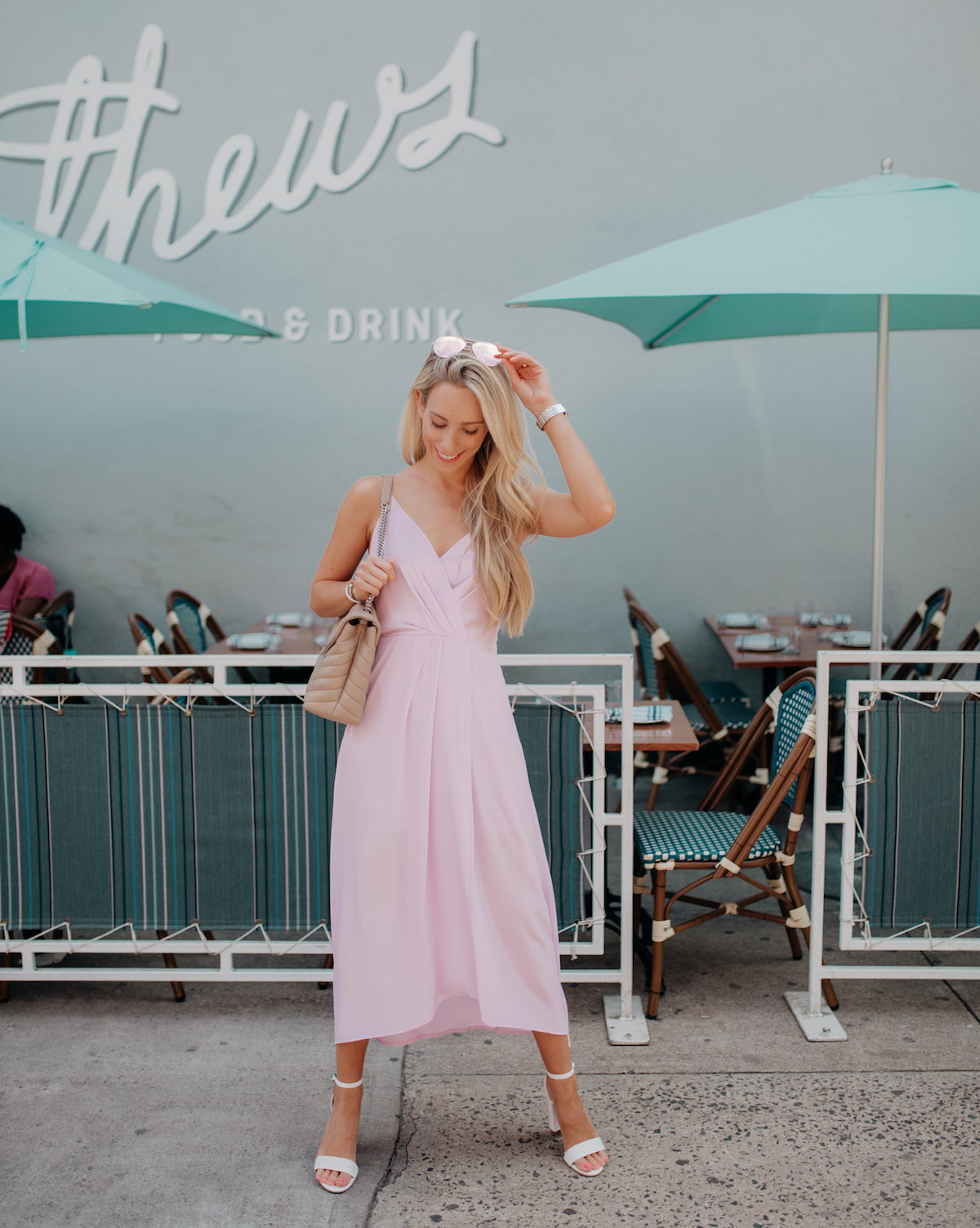 Purple Midi Dress