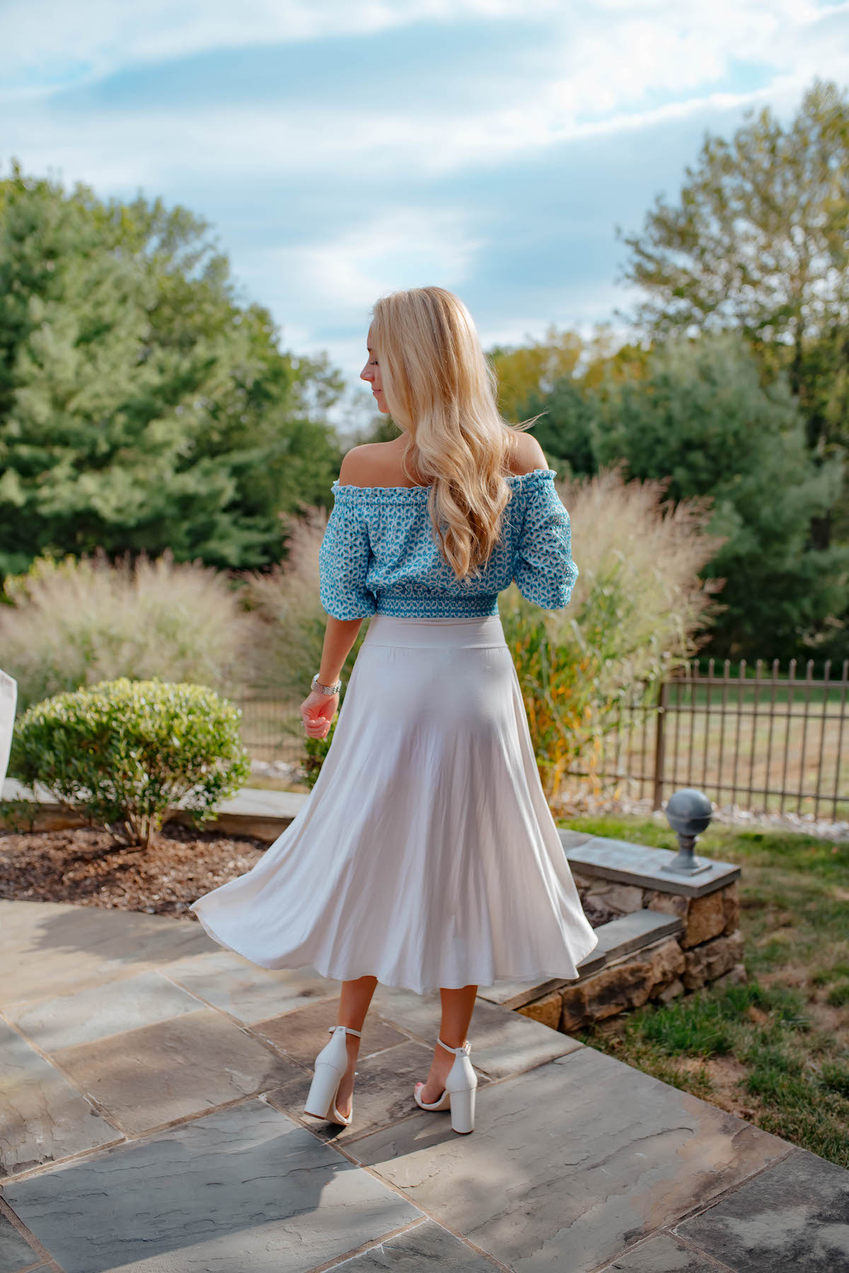 Lilly Pulitzer Off Shoulder Top