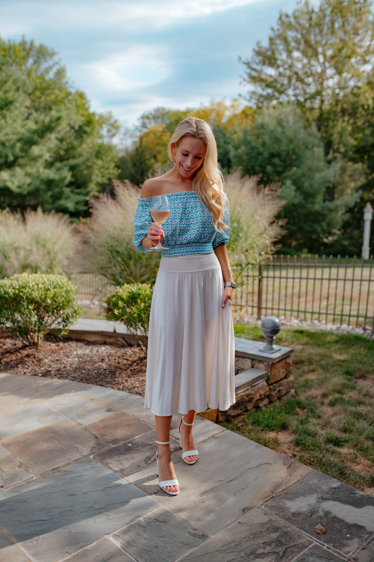 Lilly Pulitzer Off Shoulder Top