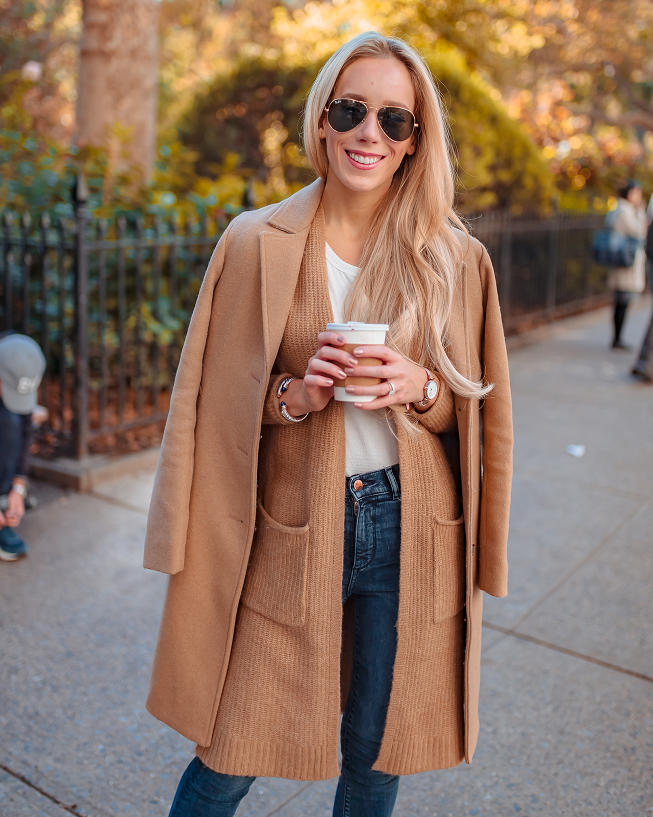 Classic Tan Wool Coat + More Fall Closet Staples - Katie's Bliss