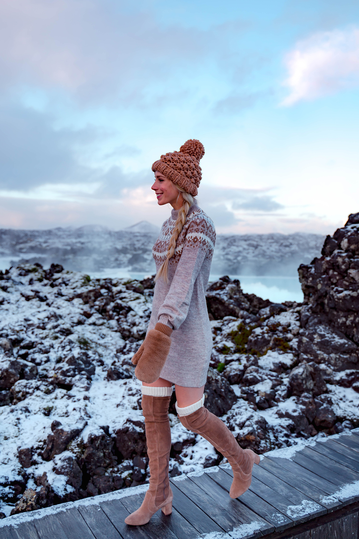 Abercrombie Gray Sweater Dress