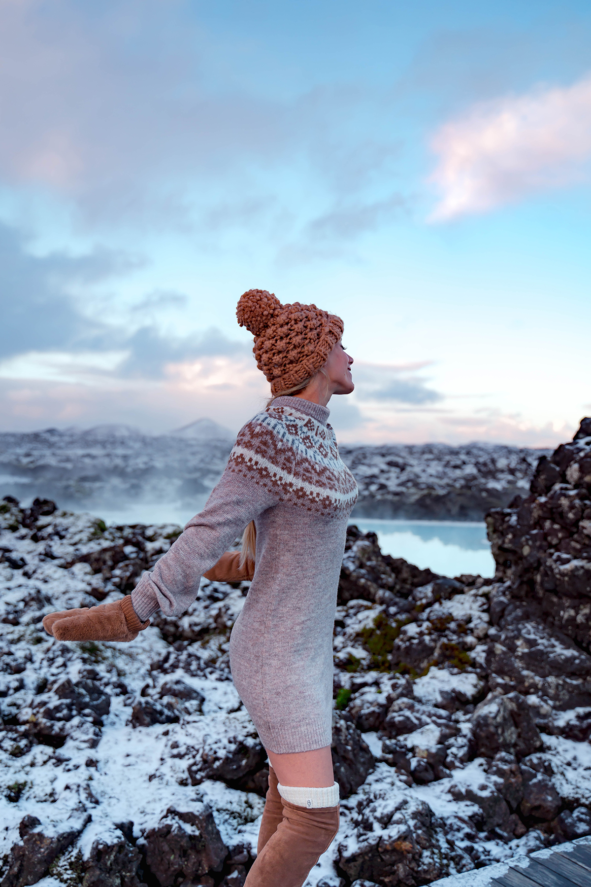 Abercrombie Gray Sweater Dress