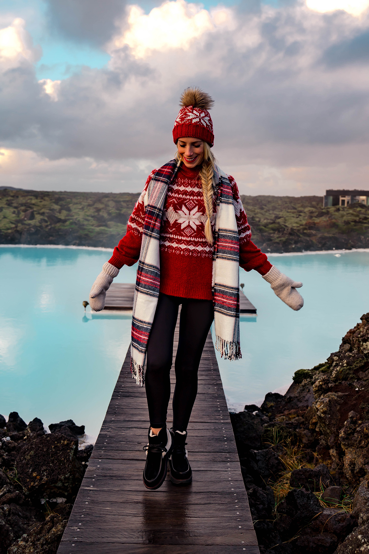 Abercrombie Holiday Red Sweater