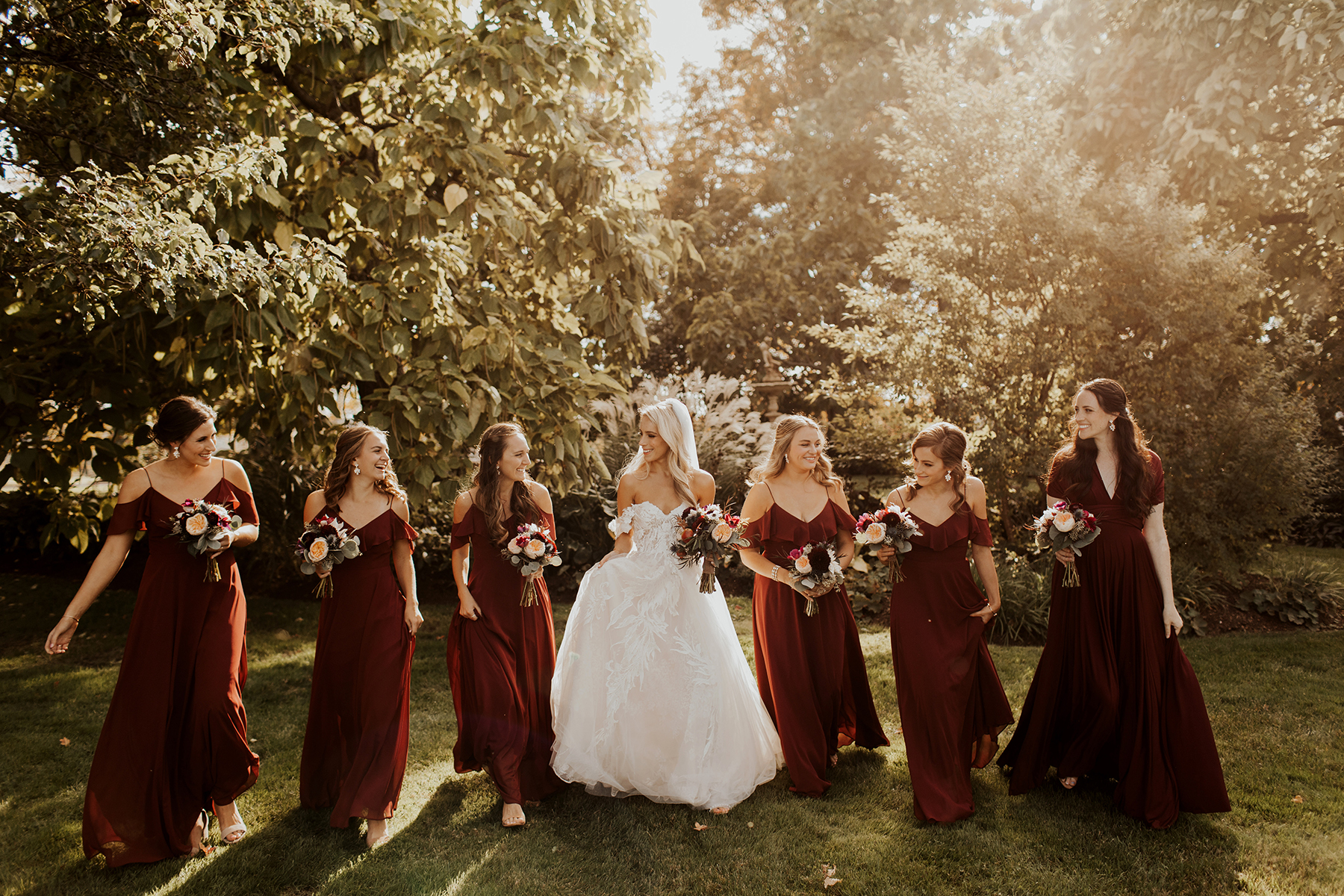 Katies Bliss Wedding Bridesmaids Gowns