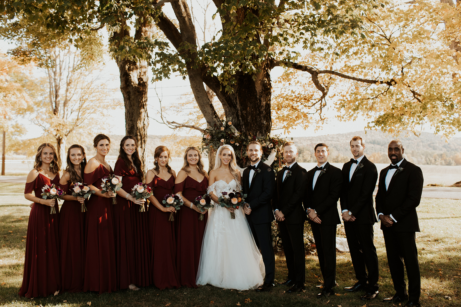 Katies Bliss Wedding Bridal Party Photos