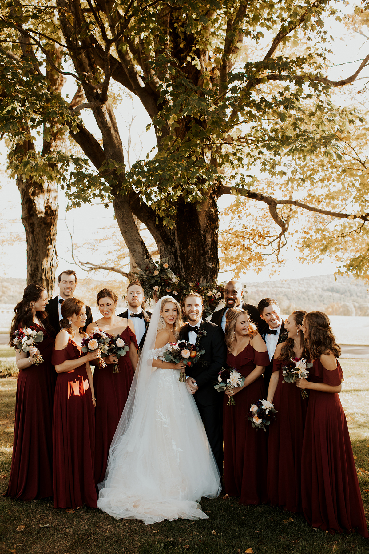 Katies Bliss Wedding Bridal Party Photos