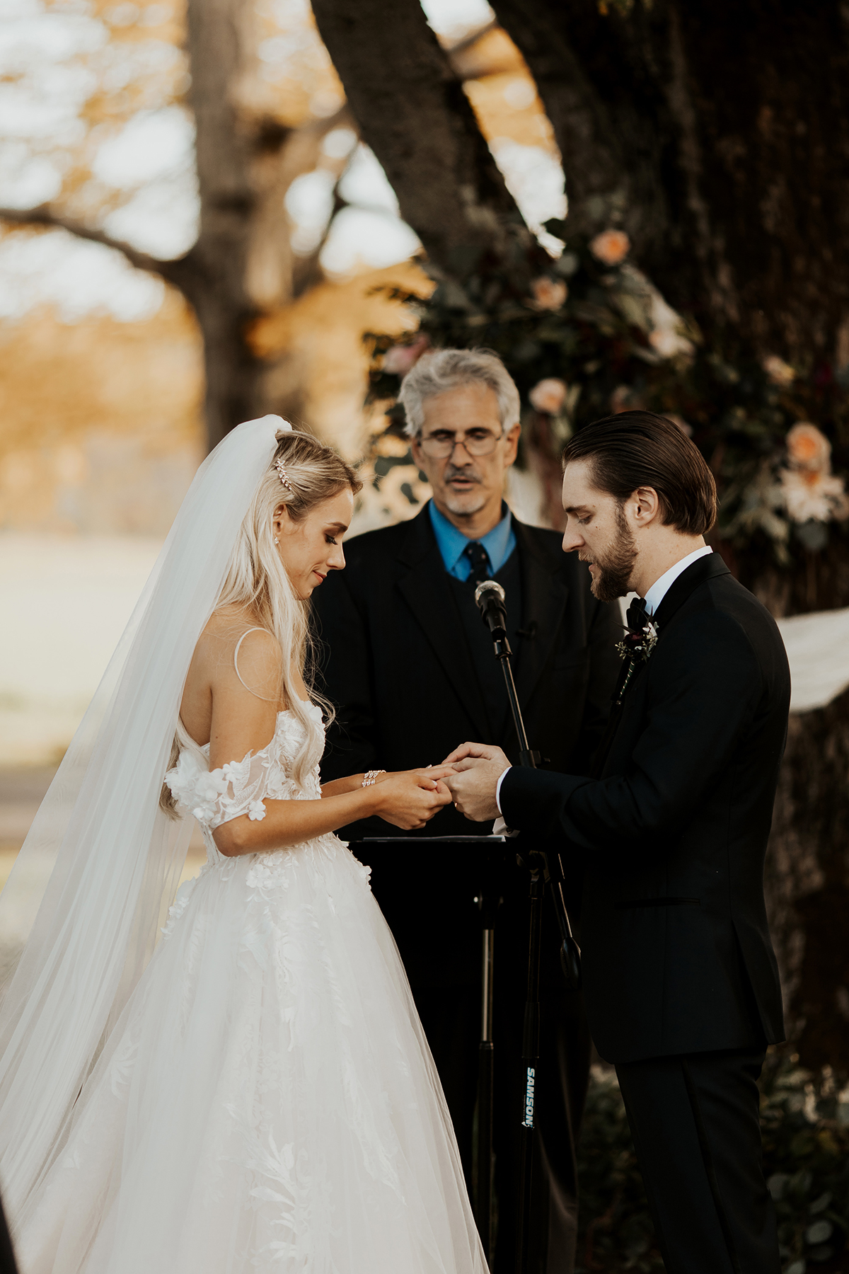 Katies Bliss Fall Wedding Ceremony