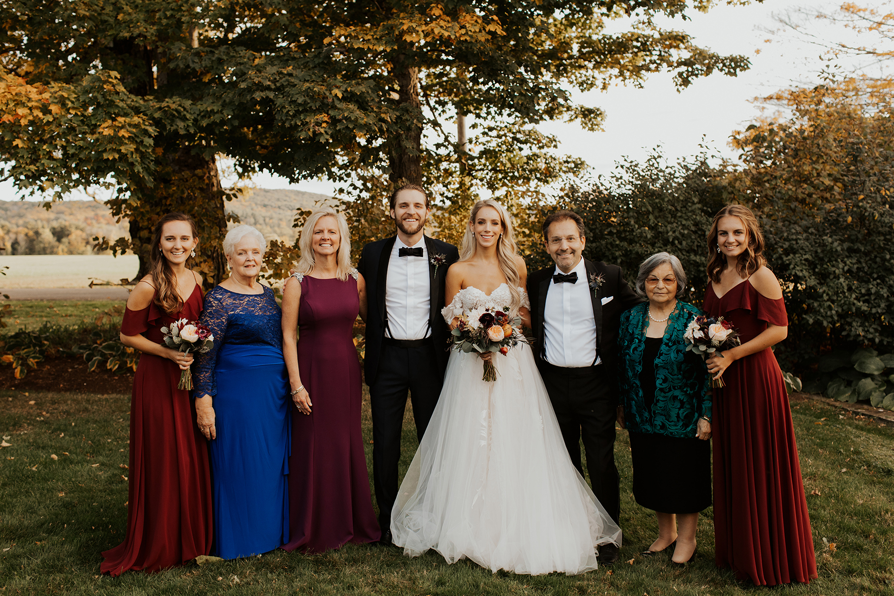 Katies Bliss Fall Wedding Ceremony