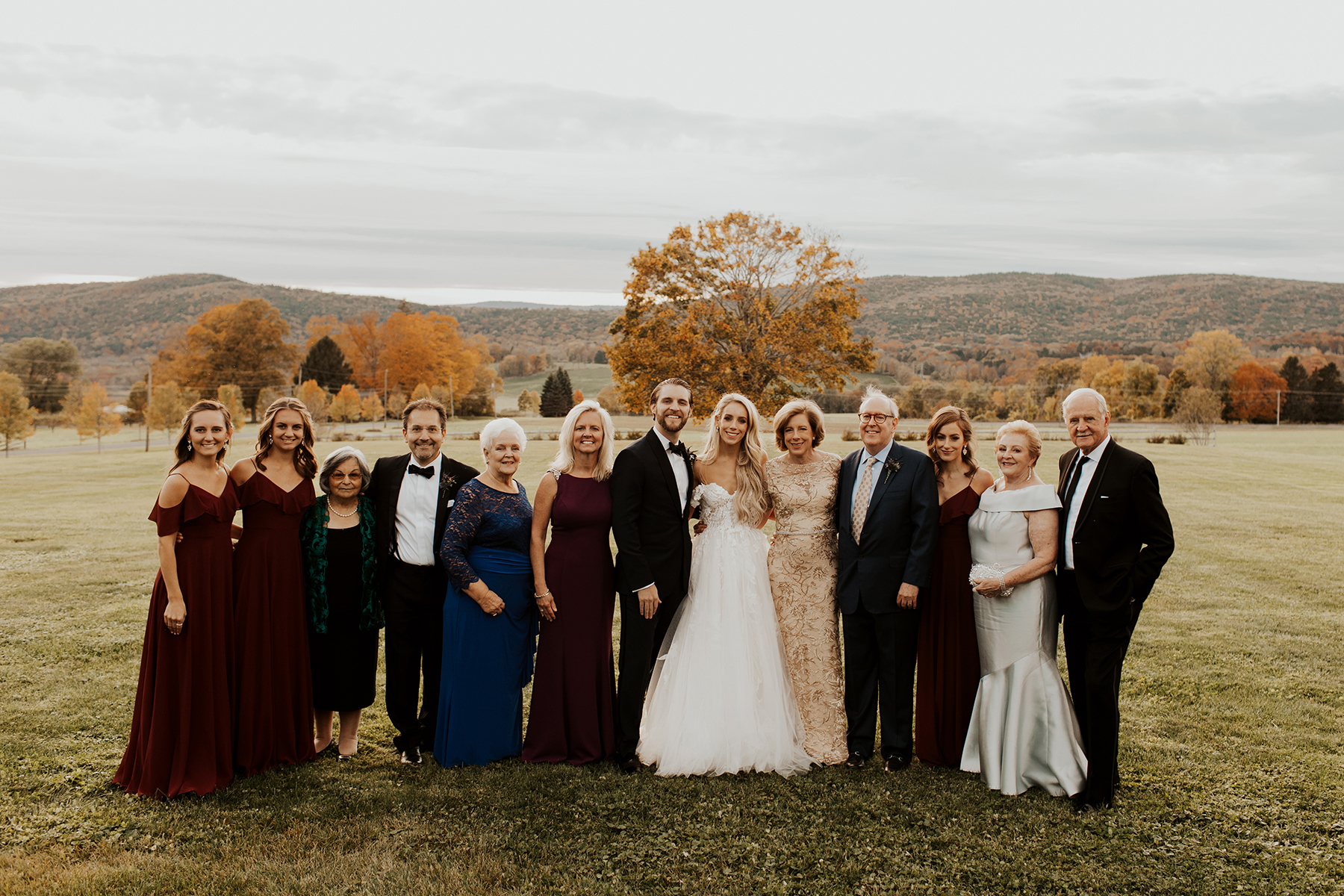 Katies Bliss Fall Wedding Ceremony