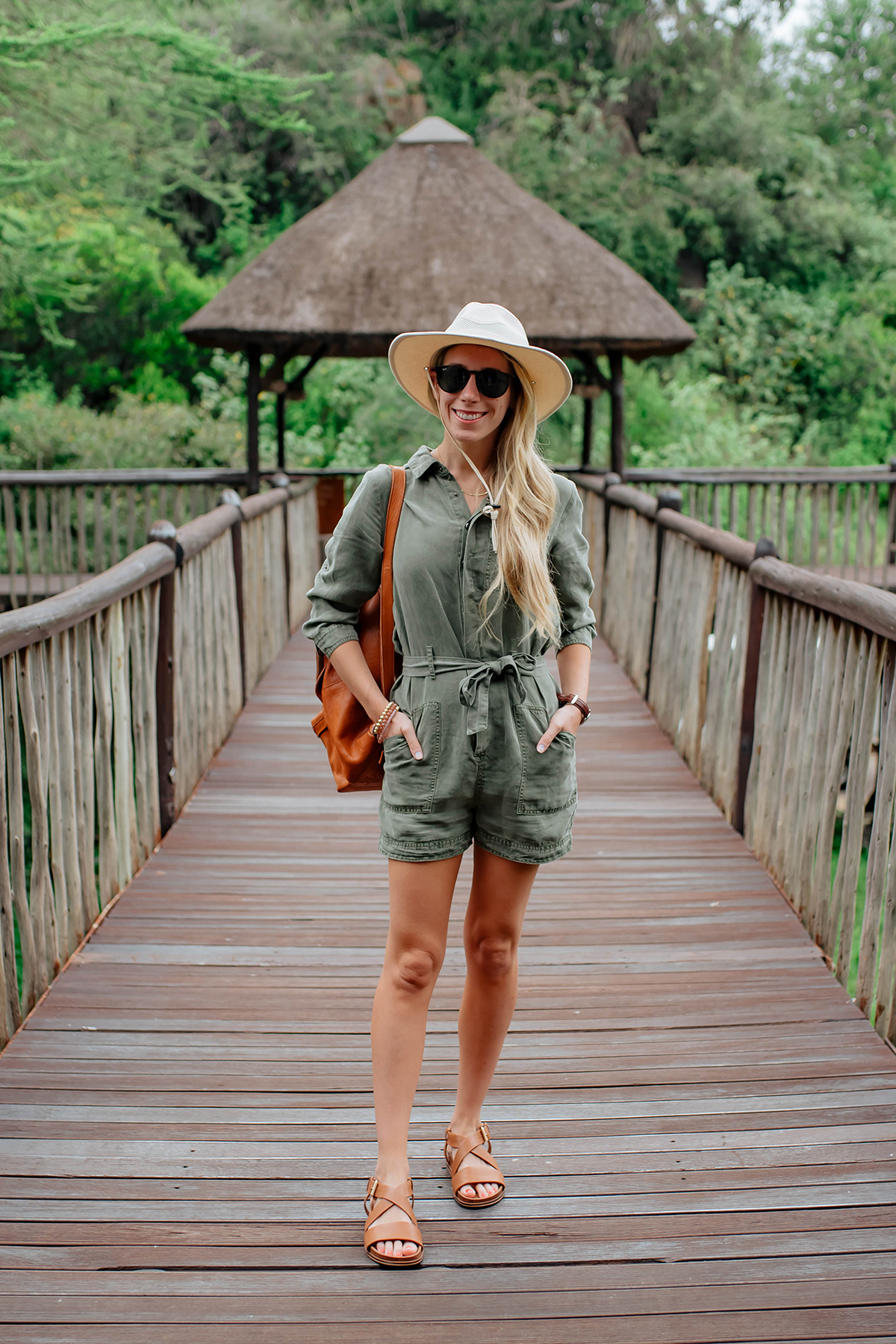 Anthropologie Utility Romper