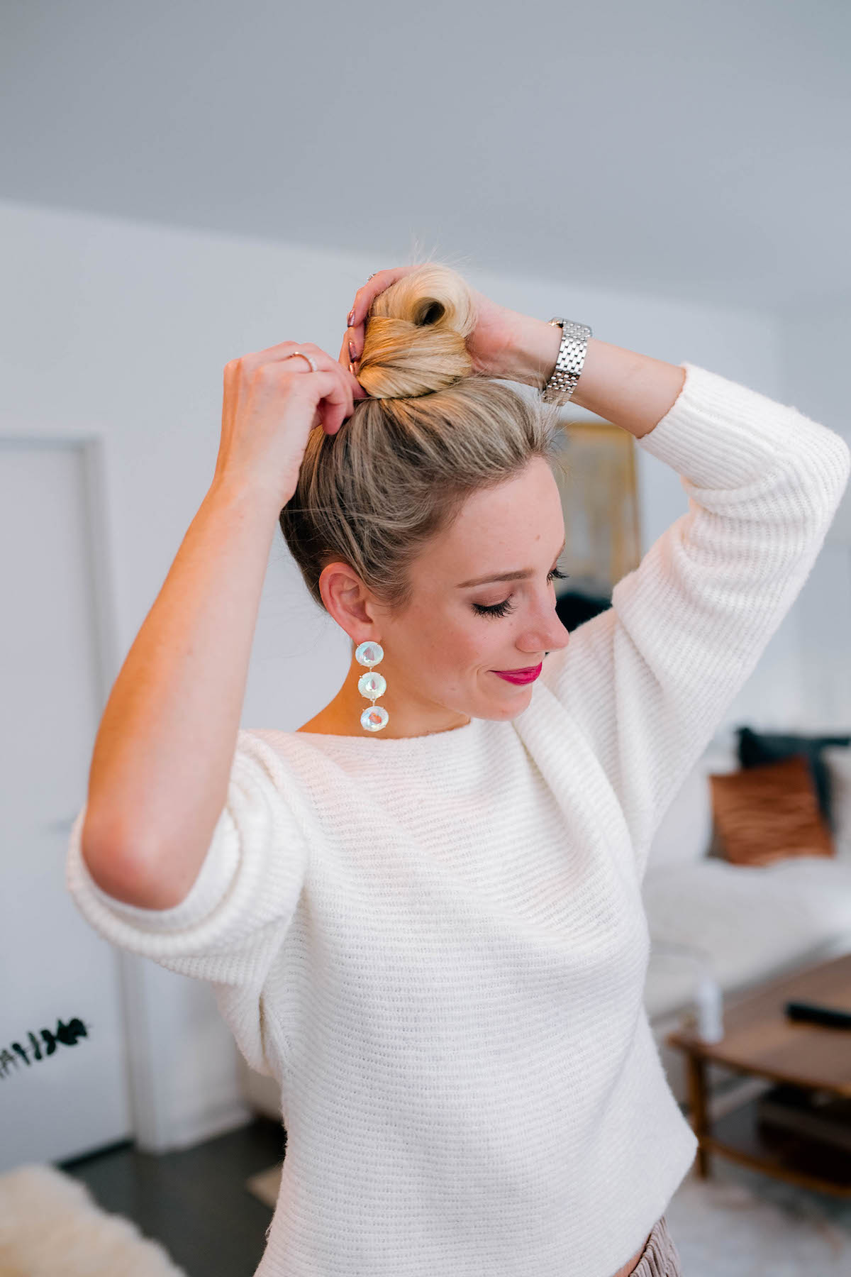 Katies Bliss Top Knot Tutorial